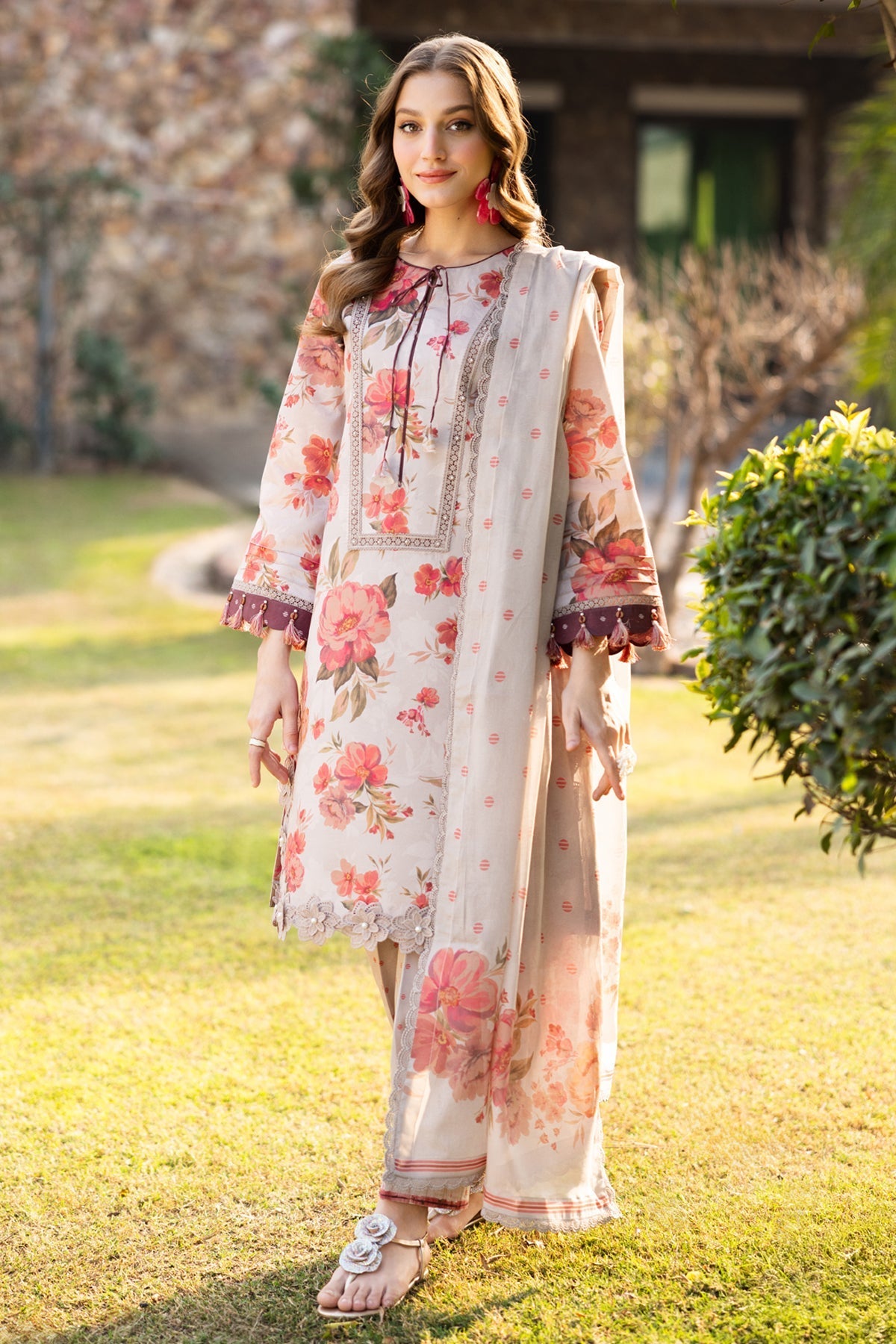 Alizeh | Sheen Lawn Prints 25 | AF-PL-6027-Sian -  Alizeh Ladies Clothes - Original Designer Dress - House of Maryam