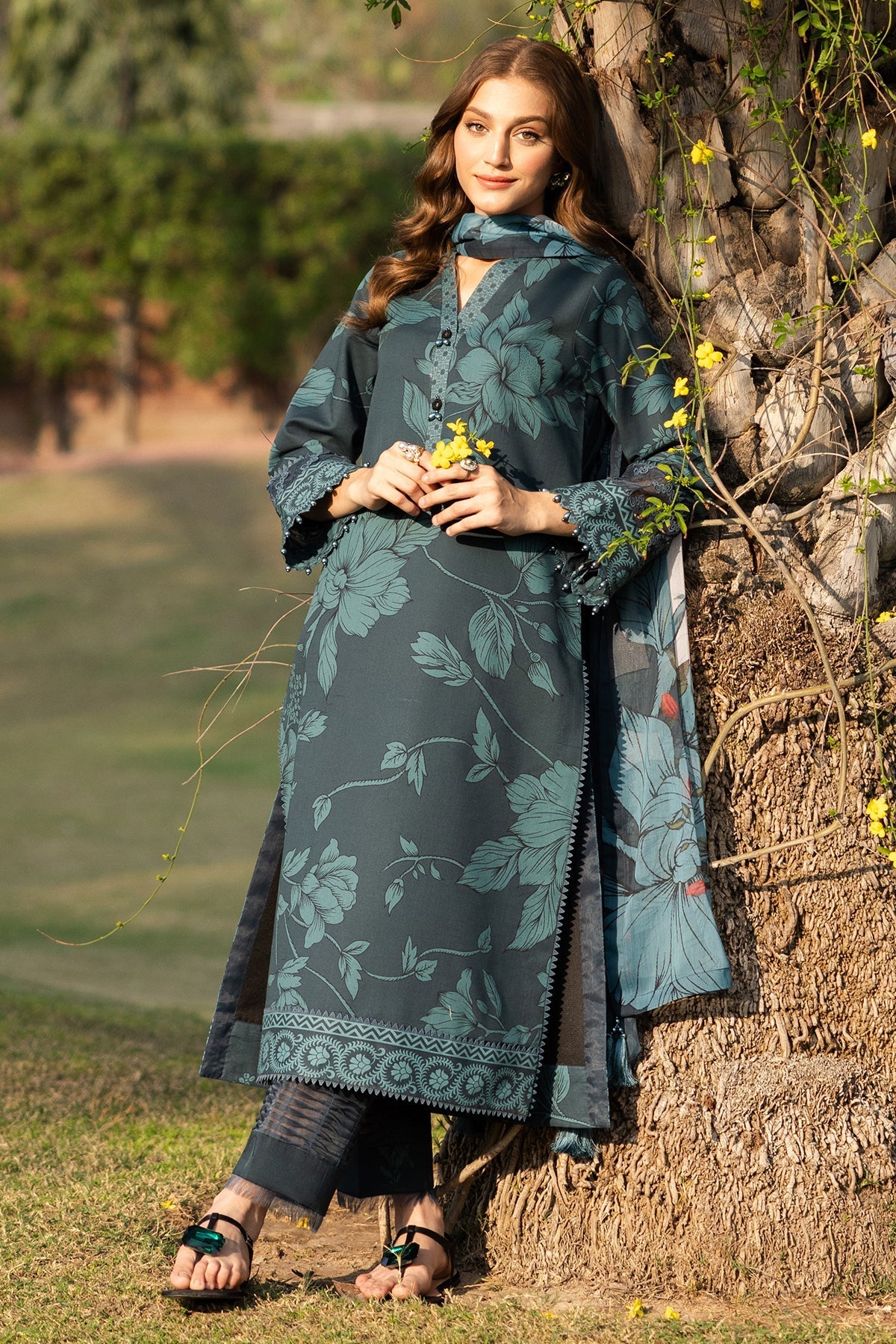 Alizeh | Sheen Lawn Prints 25 | AF-PL-6035-Nigella -  Alizeh Ladies Clothes -  House of Maryam