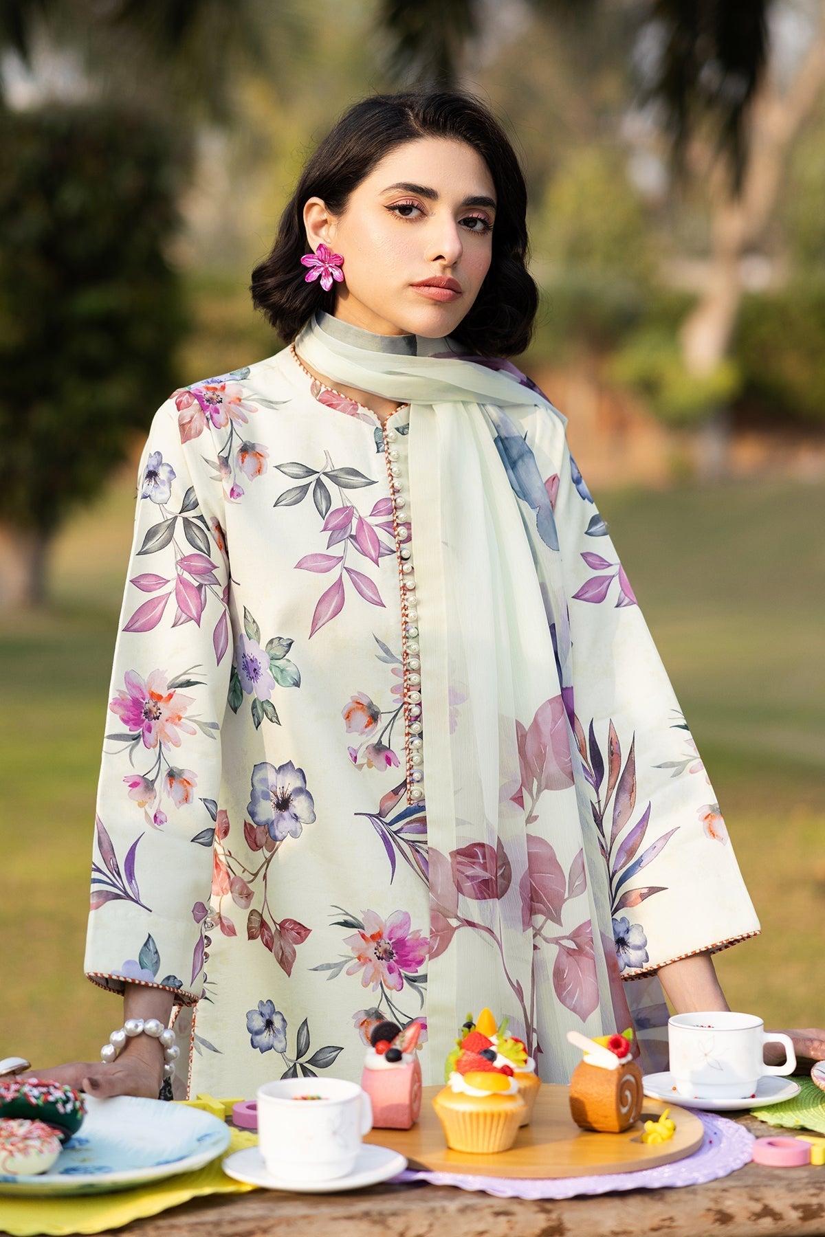 Alizeh | Sheen Lawn Prints 25 | AF-PL-6029-Minday -  Alizeh Ladies Clothes -  House of Maryam