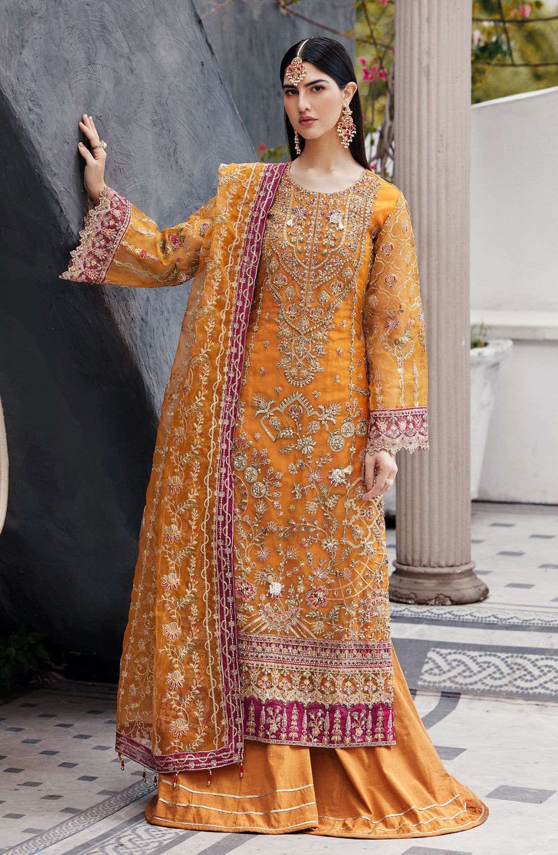 Emaan Adeel | Nawabzadi Wedding Dresses | RUHAB by Designer Emaan Adeel - House of Maryam - Pakistani Designer Ethnic Wear in {{ shop.shopifyCountryName }}