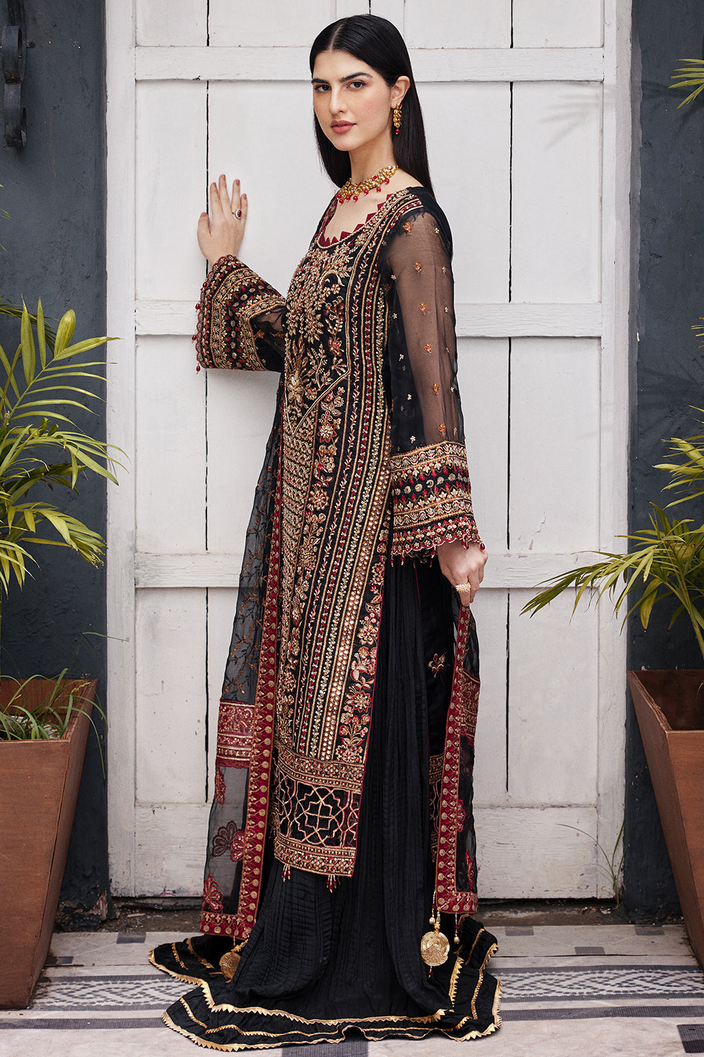 Emaan Adeel | Nawabzadi Wedding Dresses | NW-03 -  Emaan Adeel Bridal - Original Designer Dress - House of Maryam