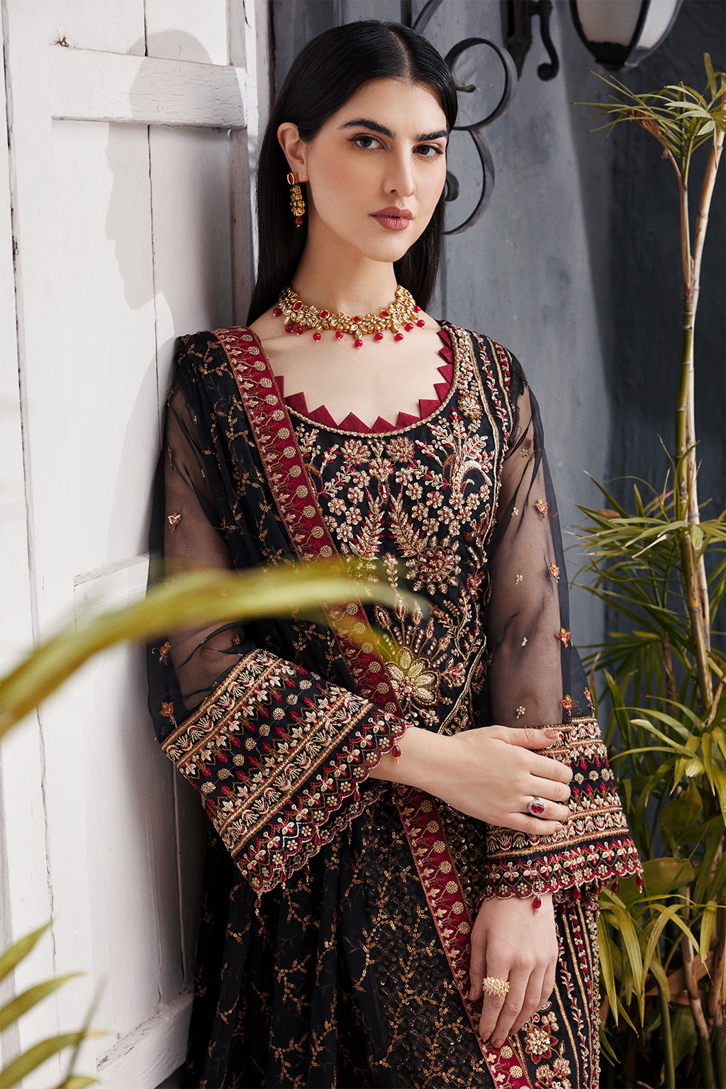 Emaan Adeel | Nawabzadi Wedding Dresses | NW-03 -  Emaan Adeel Bridal - Original Designer Dress - House of Maryam