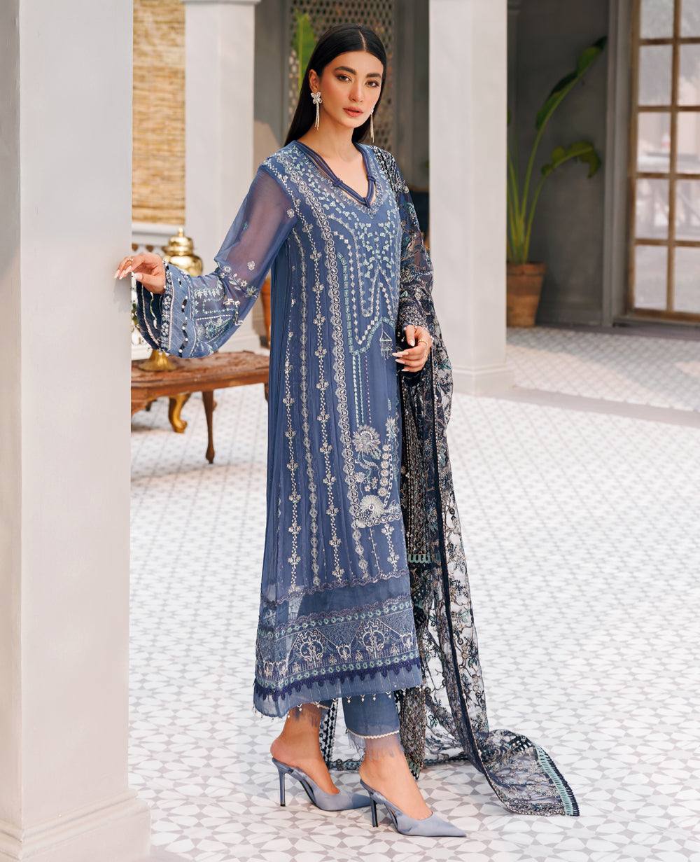 Xenia Formals | Raahi Luxury Formals | FAYE by Designer Xenia Formals - House of Maryam - Pakistani Designer Ethnic Wear in {{ shop.shopifyCountryName }}