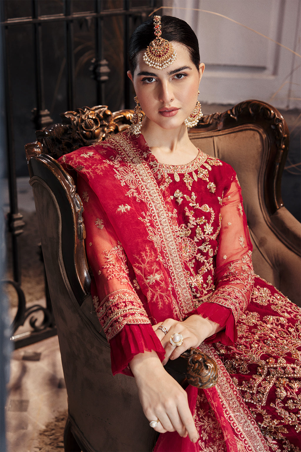 Emaan Adeel | Nawabzadi Wedding Dresses | NW-01 -  Emaan Adeel Bridal - Original Designer Dress - House of Maryam