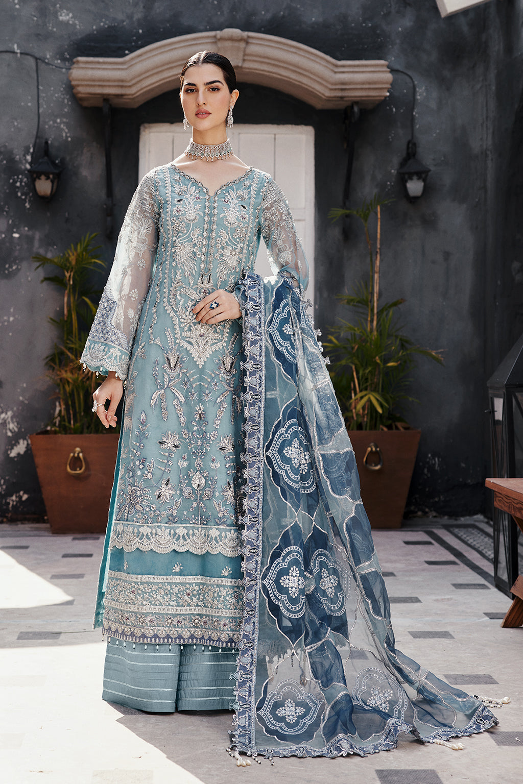 Emaan Adeel | Nawabzadi Wedding Dresses | NW-02 by Designer Emaan Adeel - House of Maryam - Pakistani Designer Ethnic Wear in {{ shop.shopifyCountryName }}