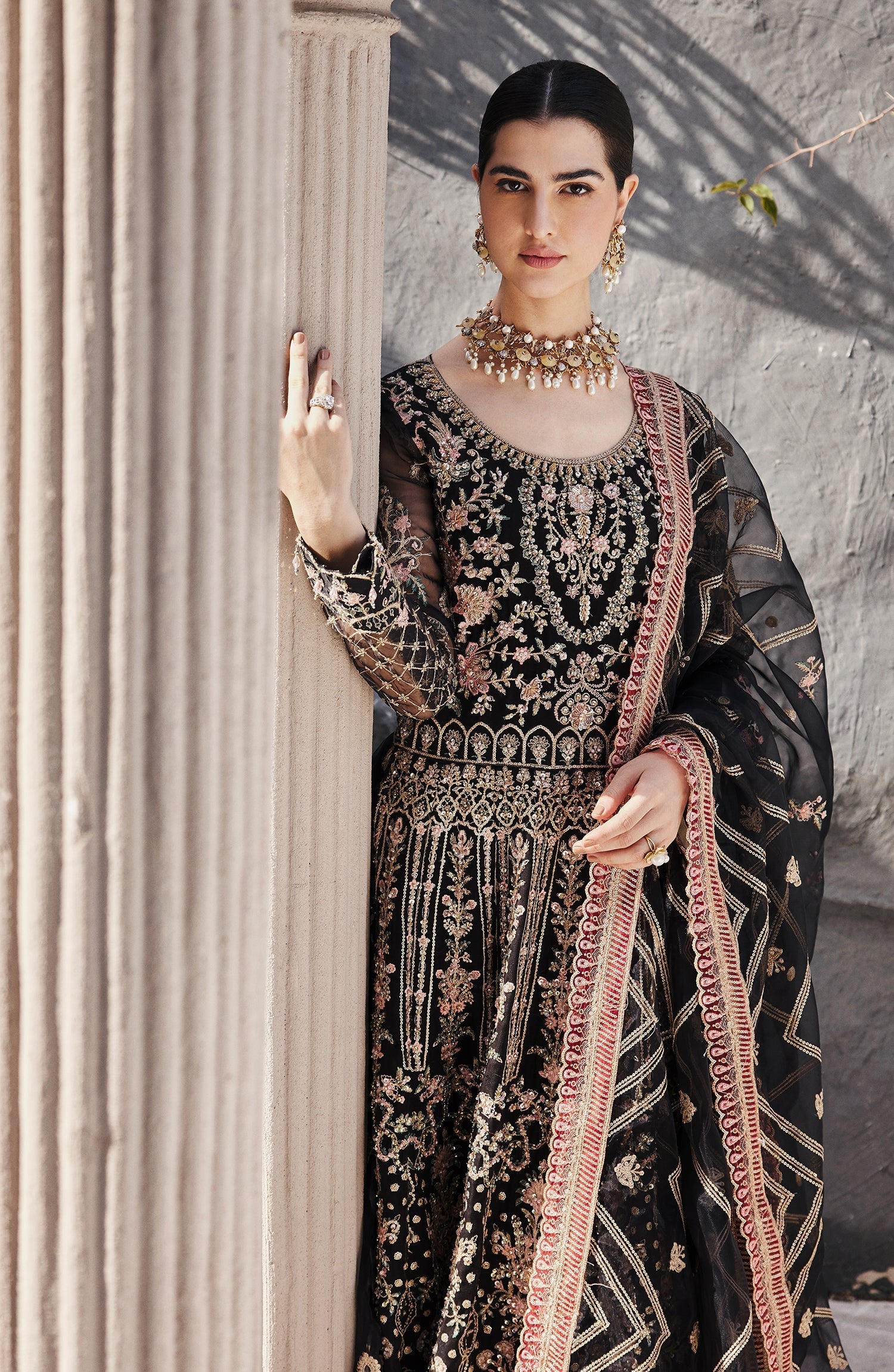 Emaan Adeel | Nawabzadi Wedding Dresses | MAANVI by Designer Emaan Adeel - House of Maryam - Pakistani Designer Ethnic Wear in {{ shop.shopifyCountryName }}