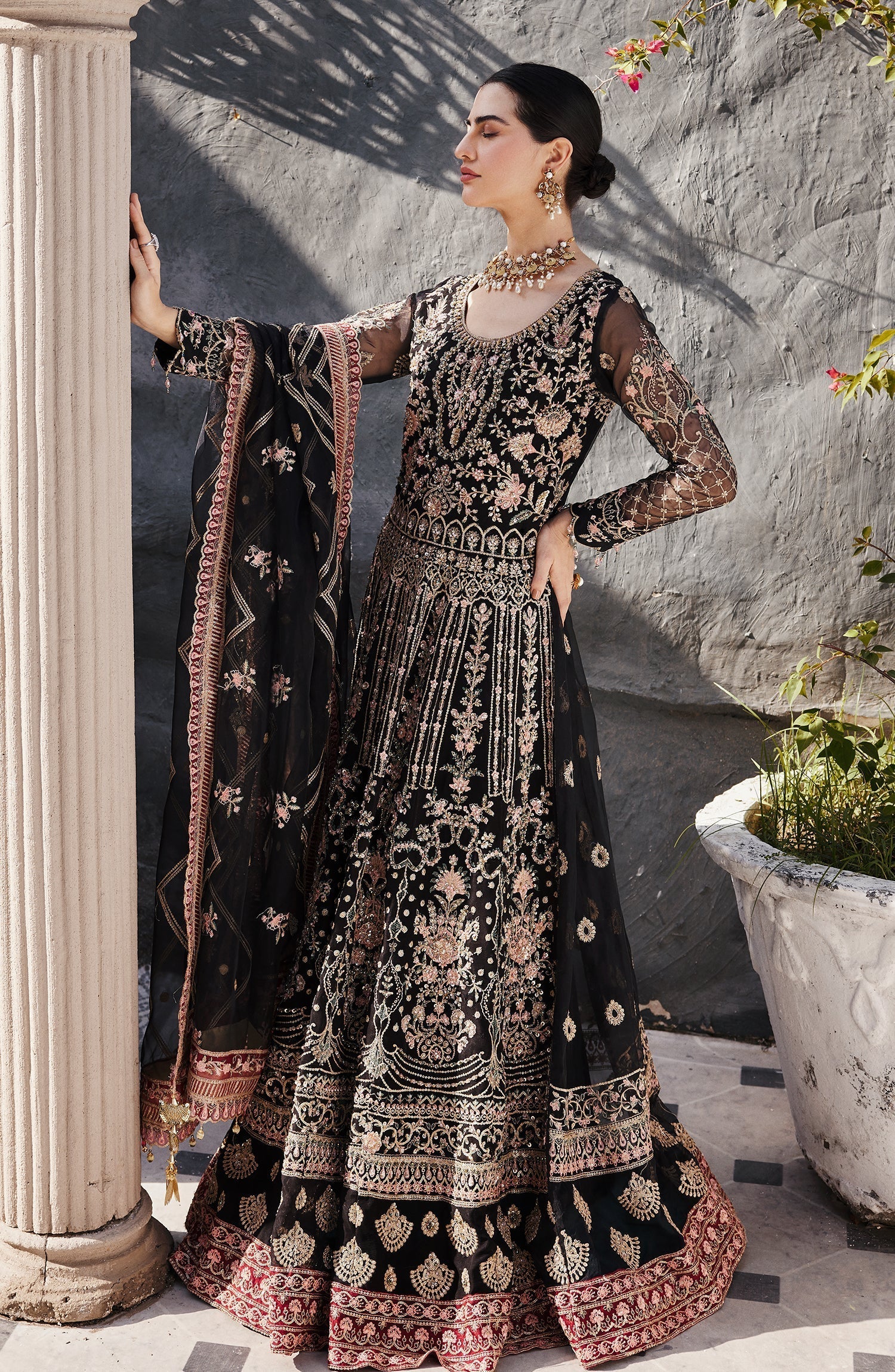 Emaan Adeel | Nawabzadi Wedding Dresses | MAANVI by Designer Emaan Adeel - House of Maryam - Pakistani Designer Ethnic Wear in {{ shop.shopifyCountryName }}