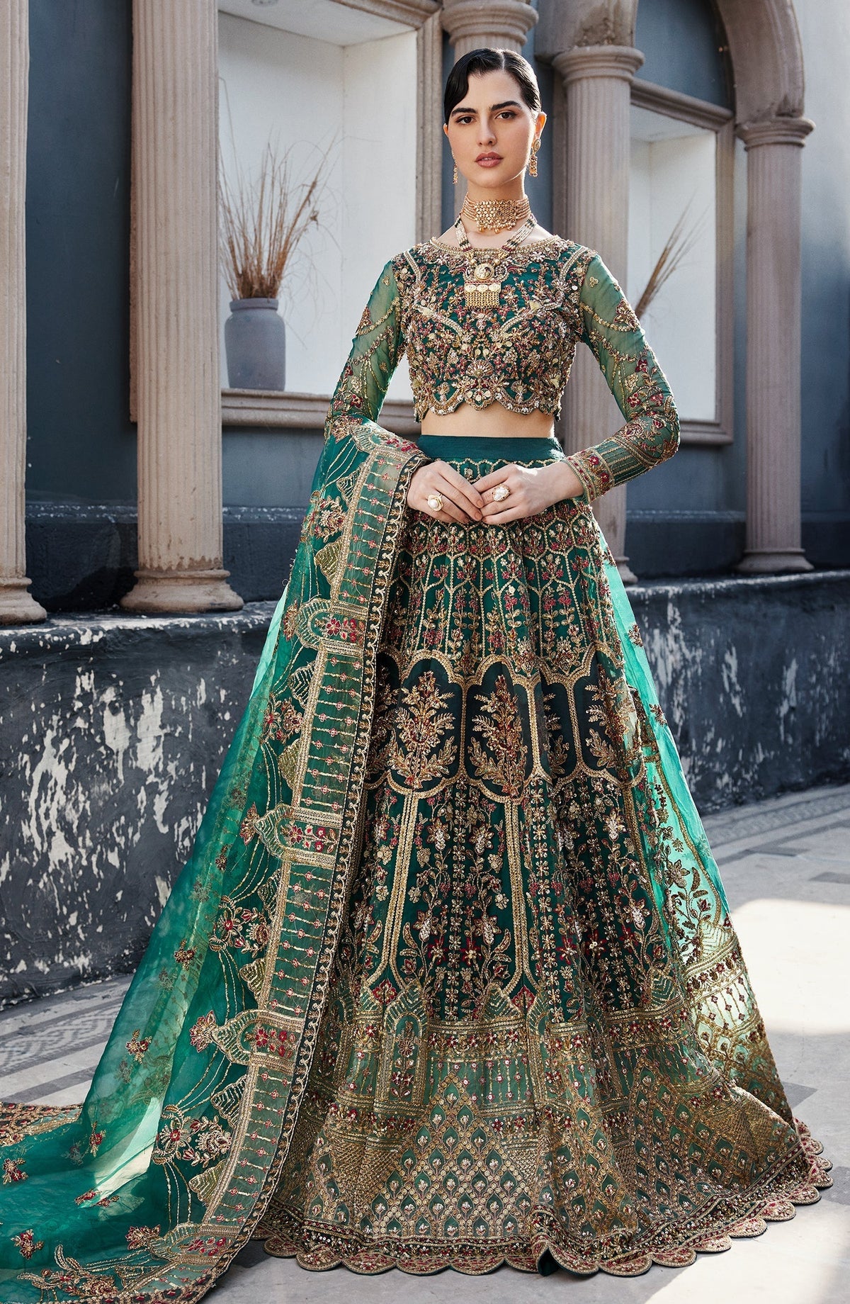 Emaan Adeel | Nawabzadi Wedding Dresses | LALEENA -  Emaan Adeel Bridal - Original Designer Dress - House of Maryam