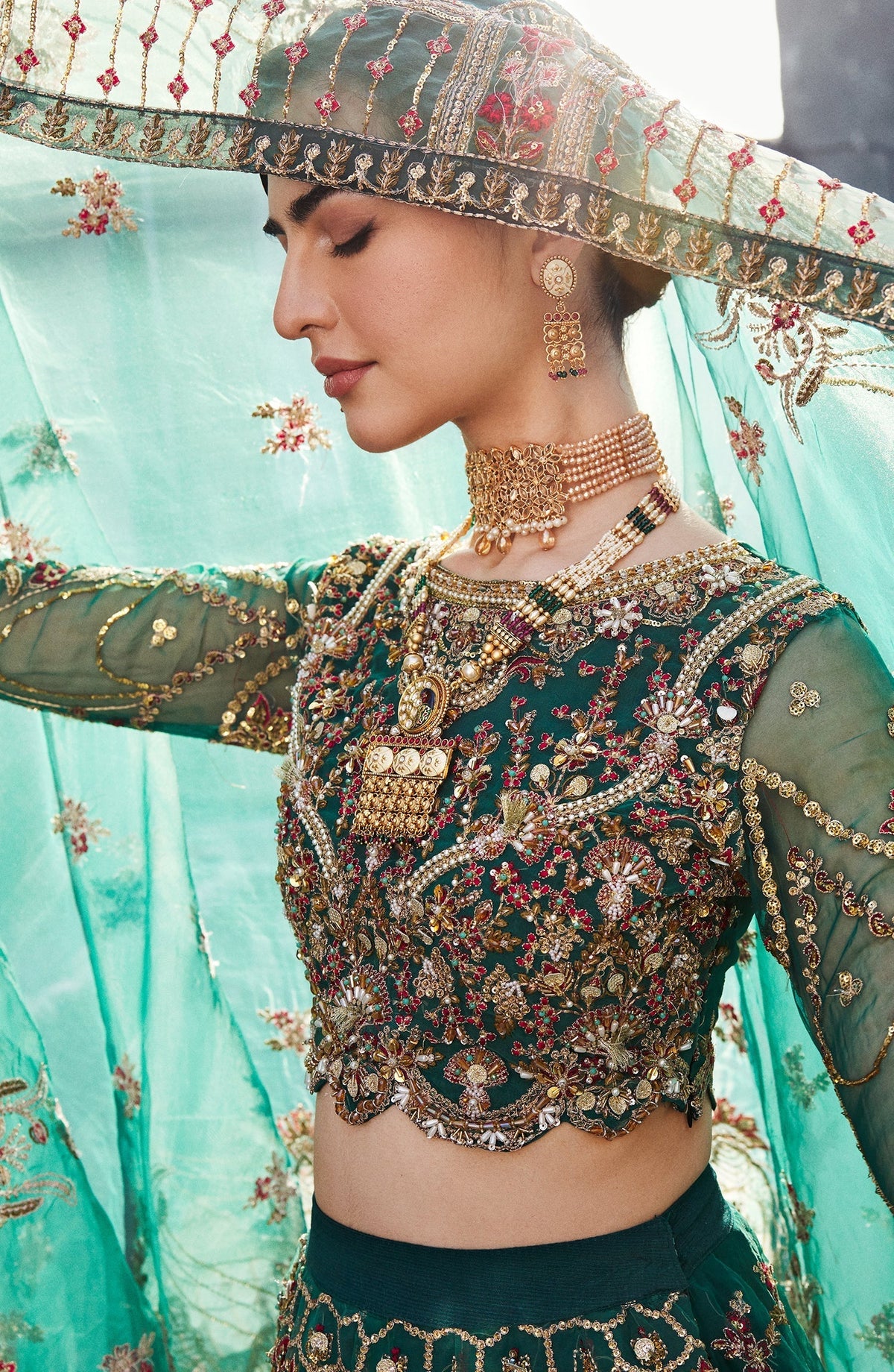 Emaan Adeel | Nawabzadi Wedding Dresses | LALEENA -  Emaan Adeel Bridal - Original Designer Dress - House of Maryam