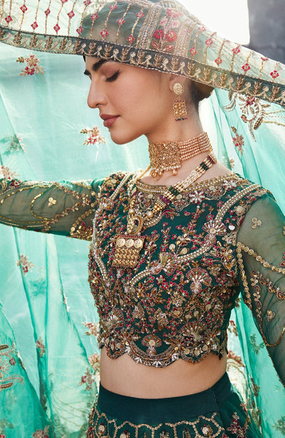 Emaan Adeel | Nawabzadi Wedding Dresses | LALEENA -  Emaan Adeel Bridal - Original Designer Dress - House of Maryam