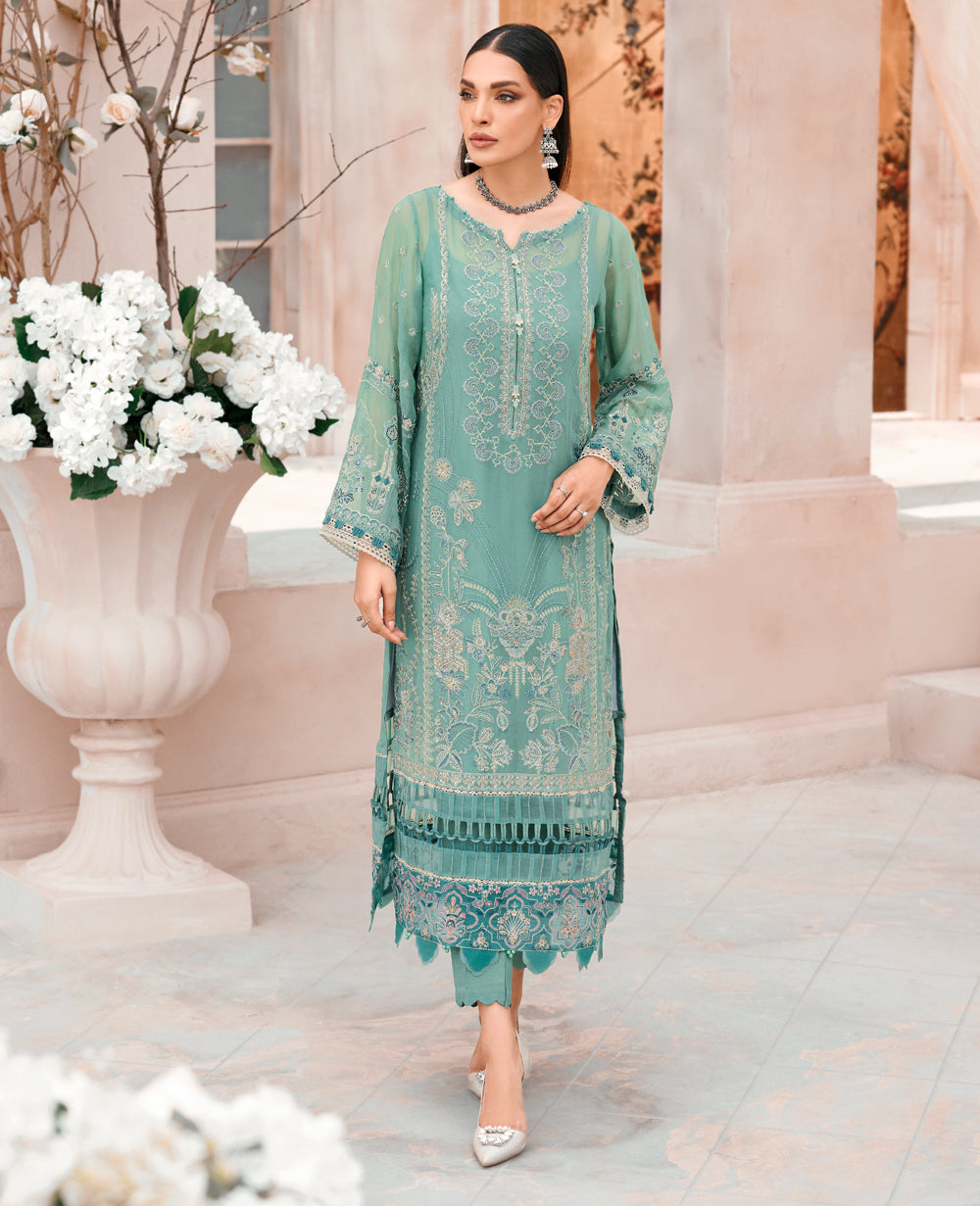 Xenia Formals | Raahi Luxury Formals | VEJAH by Designer Xenia Formals - House of Maryam - Pakistani Designer Ethnic Wear in {{ shop.shopifyCountryName }}