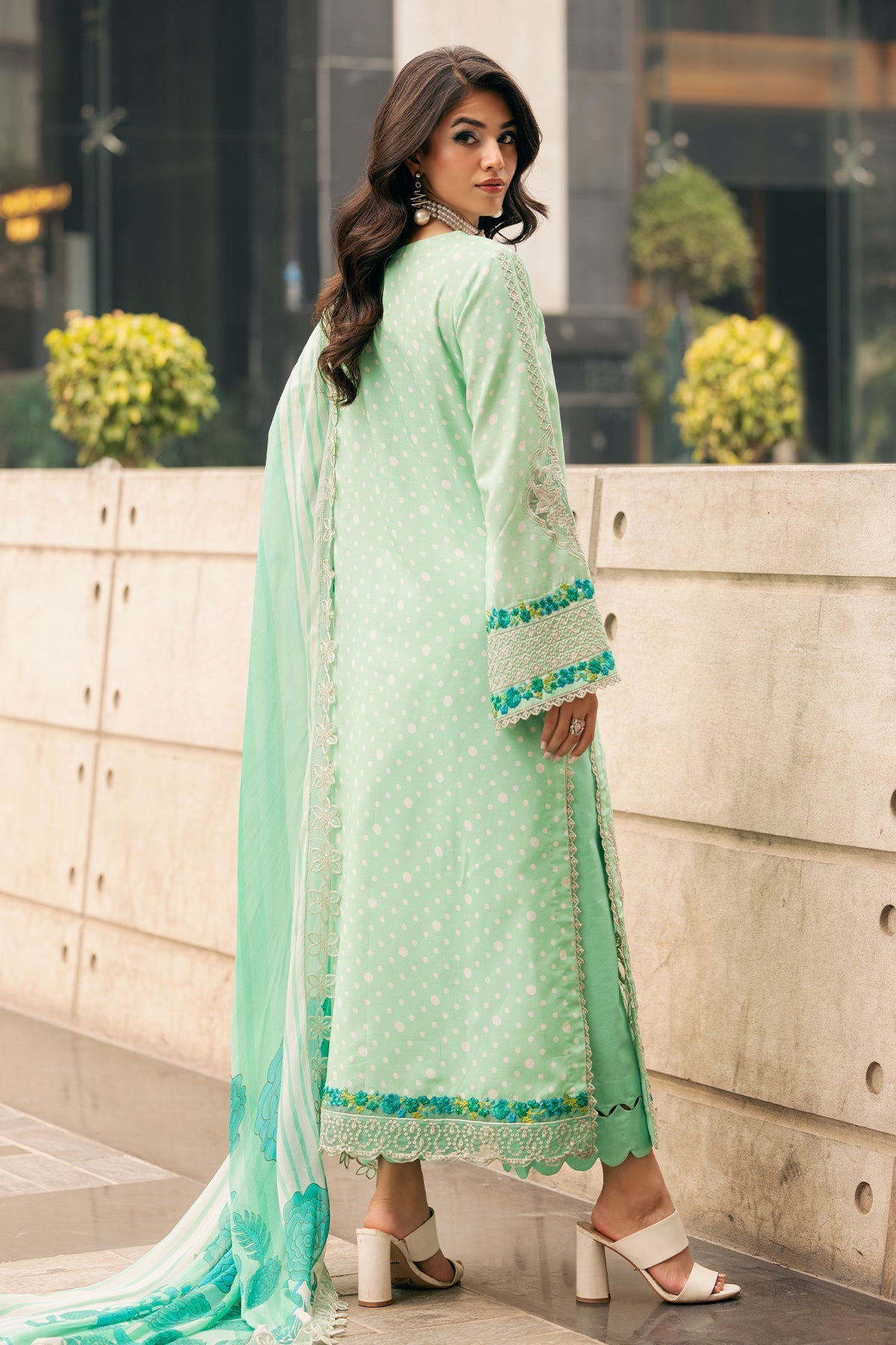 Charizma | Swiss Miss Voil Collection |  CSM5-02 -  Charizma Ladies Clothes - Original Designer Dress - House of Maryam