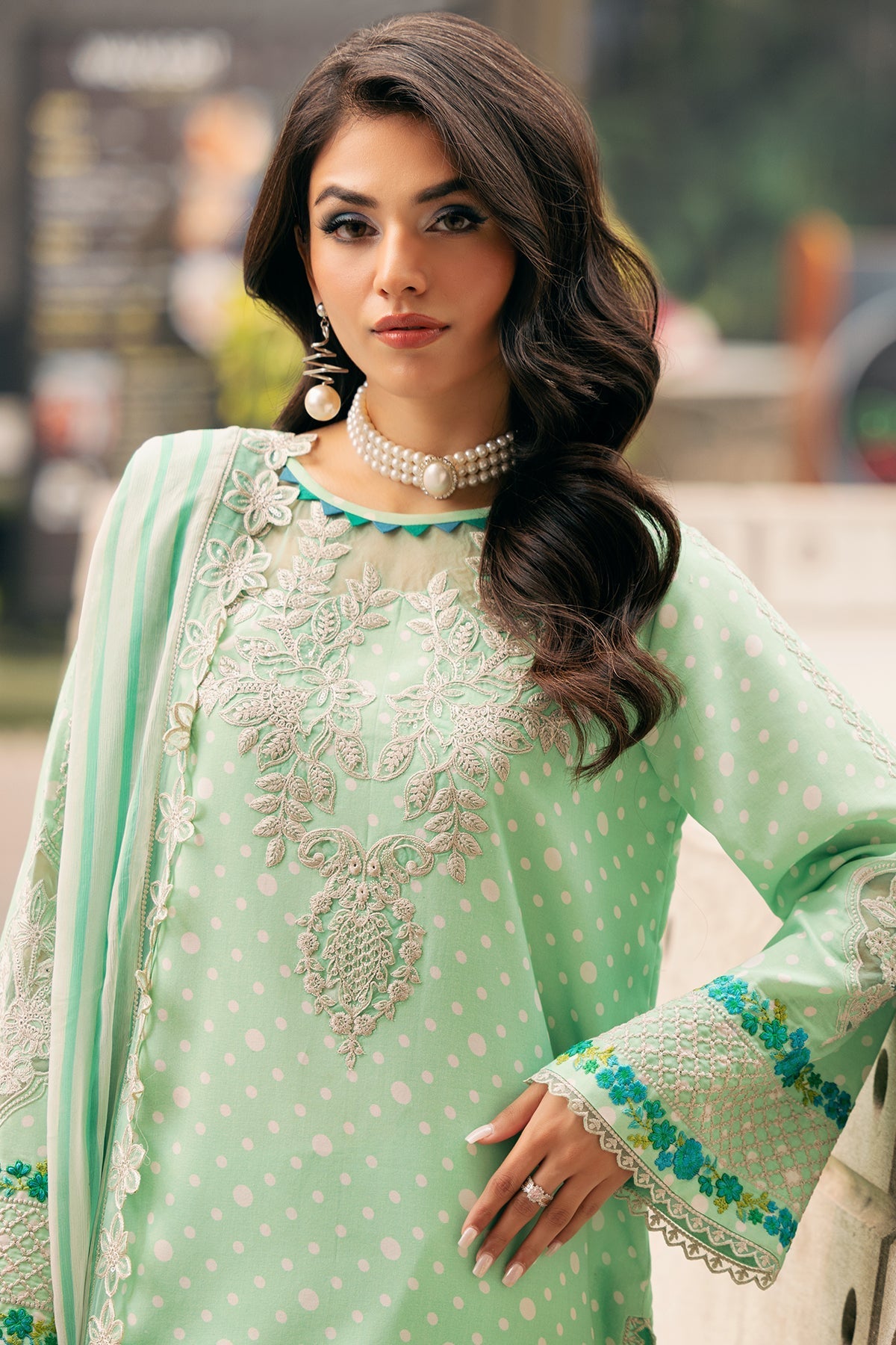 Charizma | Swiss Miss Voil Collection |  CSM5-02 -  Charizma Ladies Clothes -  House of Maryam