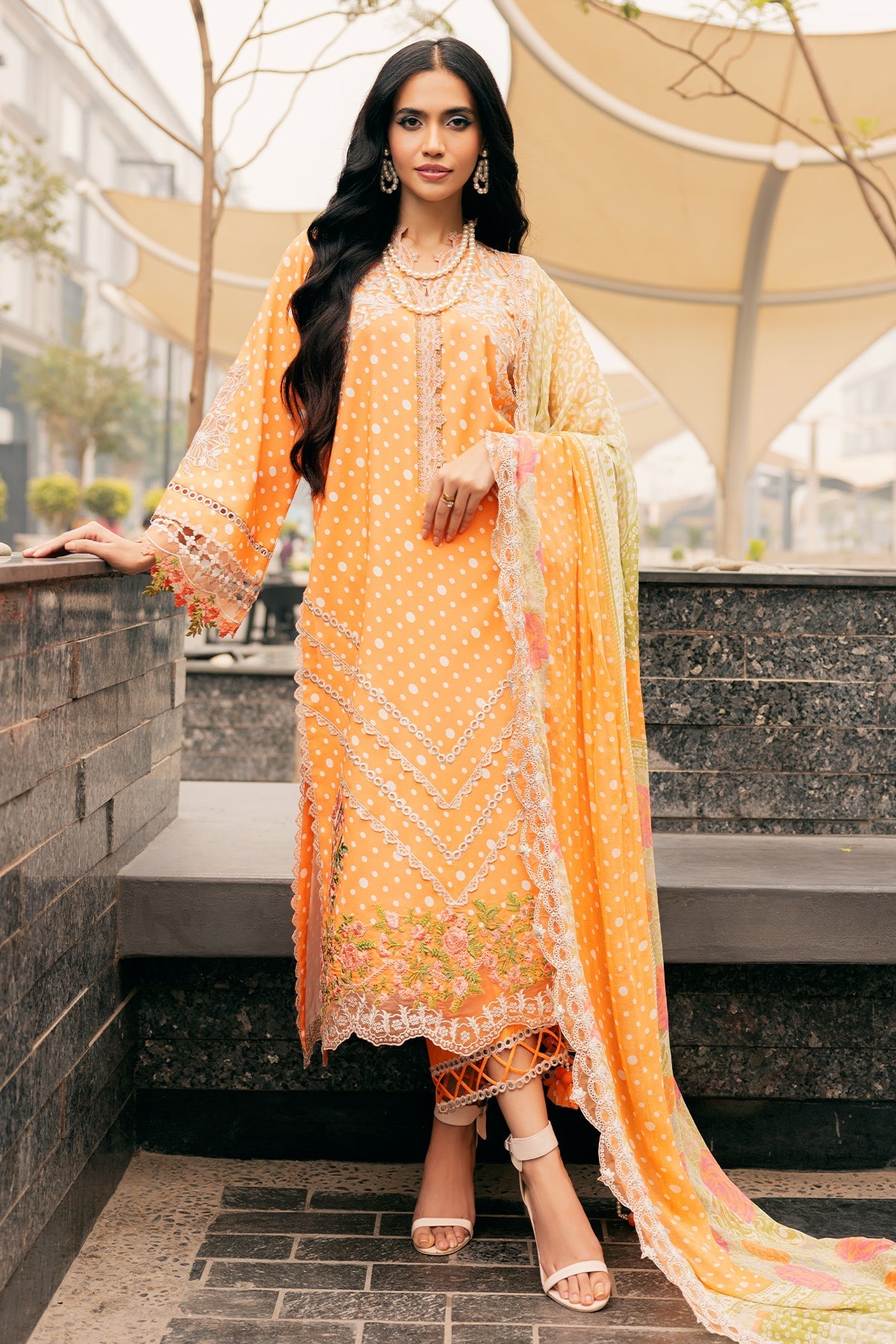 Charizma | Swiss Miss Voil Collection | CSM5-07 -  Charizma Ladies Clothes - Original Designer Dress - House of Maryam