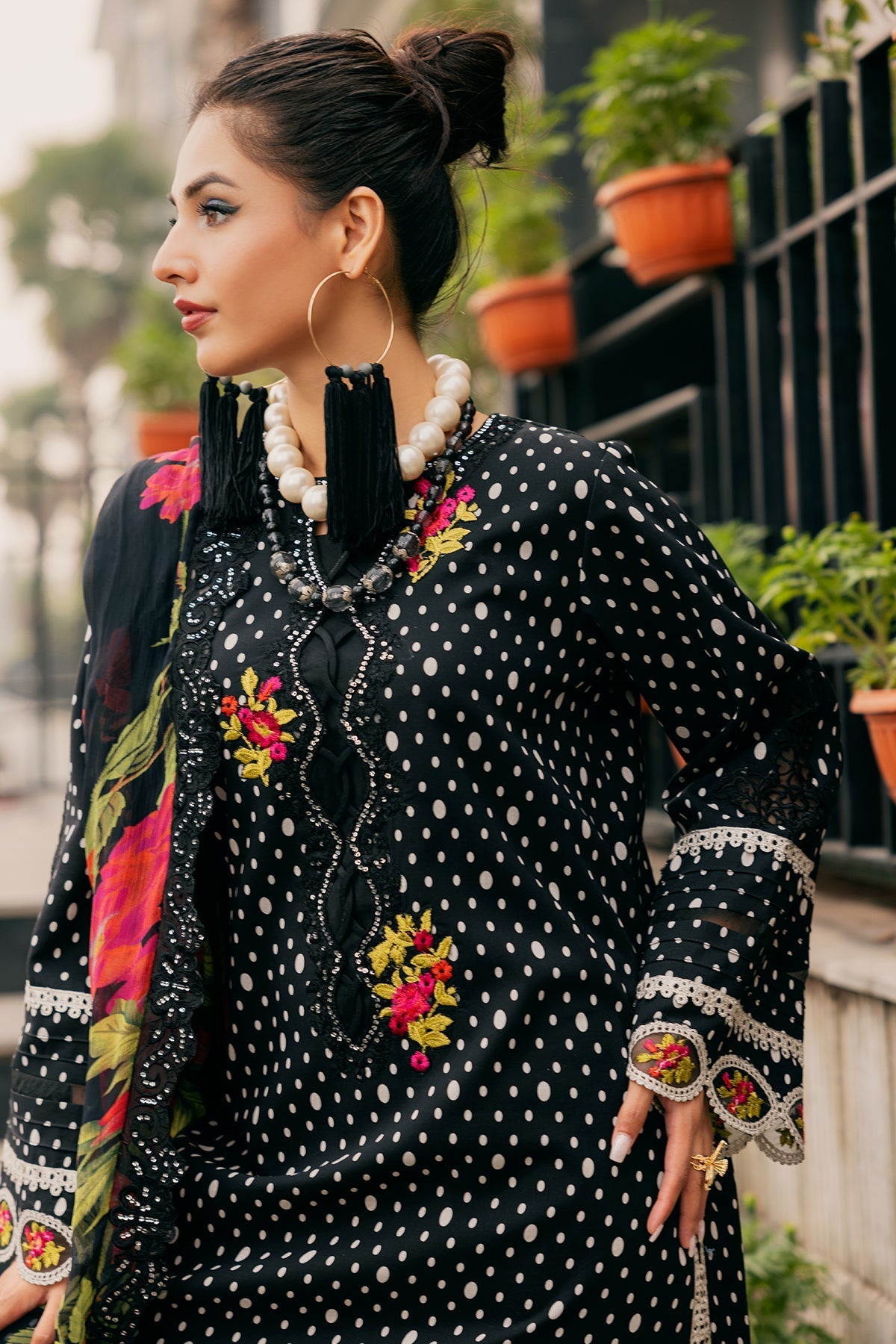 Charizma | Swiss Miss Voil Collection | CSM5-01 -  Charizma Ladies Clothes - Original Designer Dress - House of Maryam