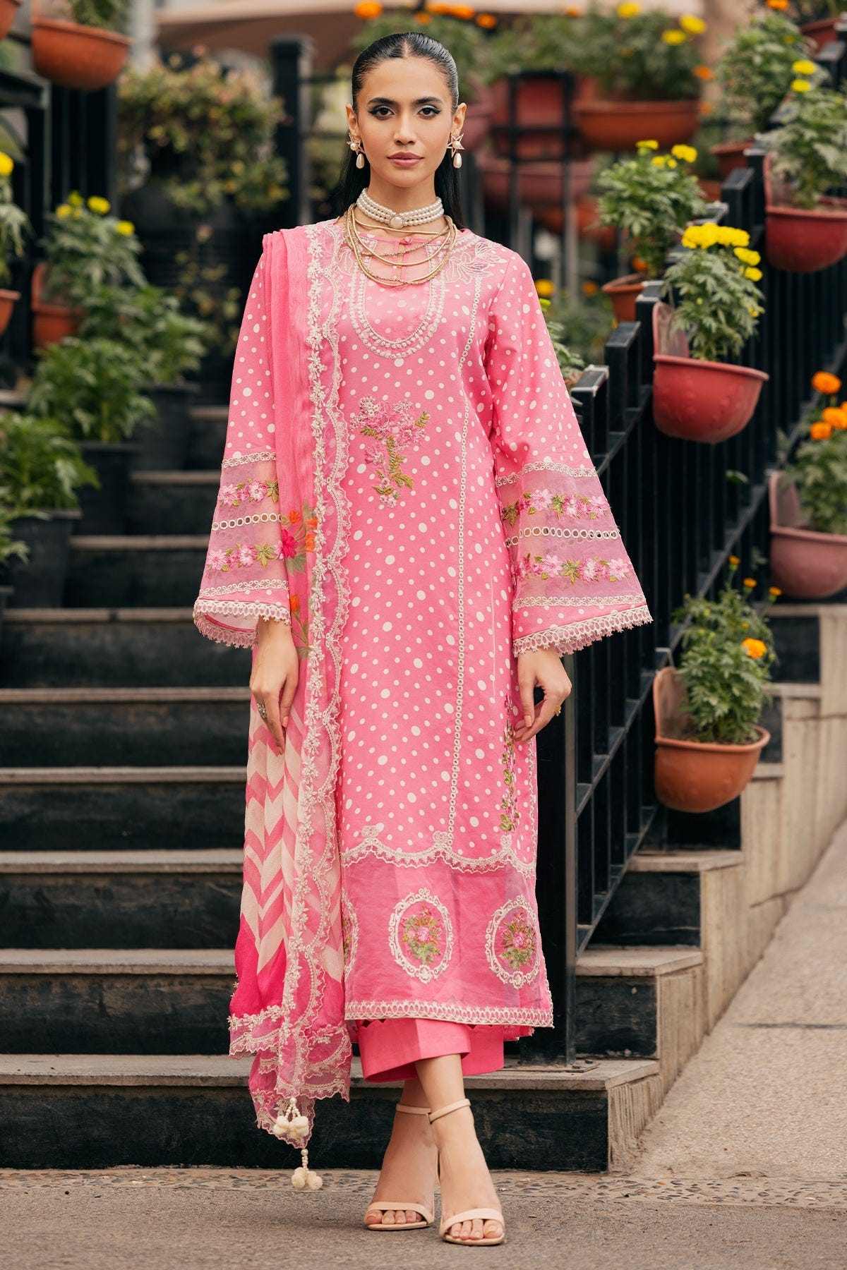 Charizma | Swiss Miss Voil Collection | CSM5-03 -  Charizma Ladies Clothes - Original Designer Dress - House of Maryam