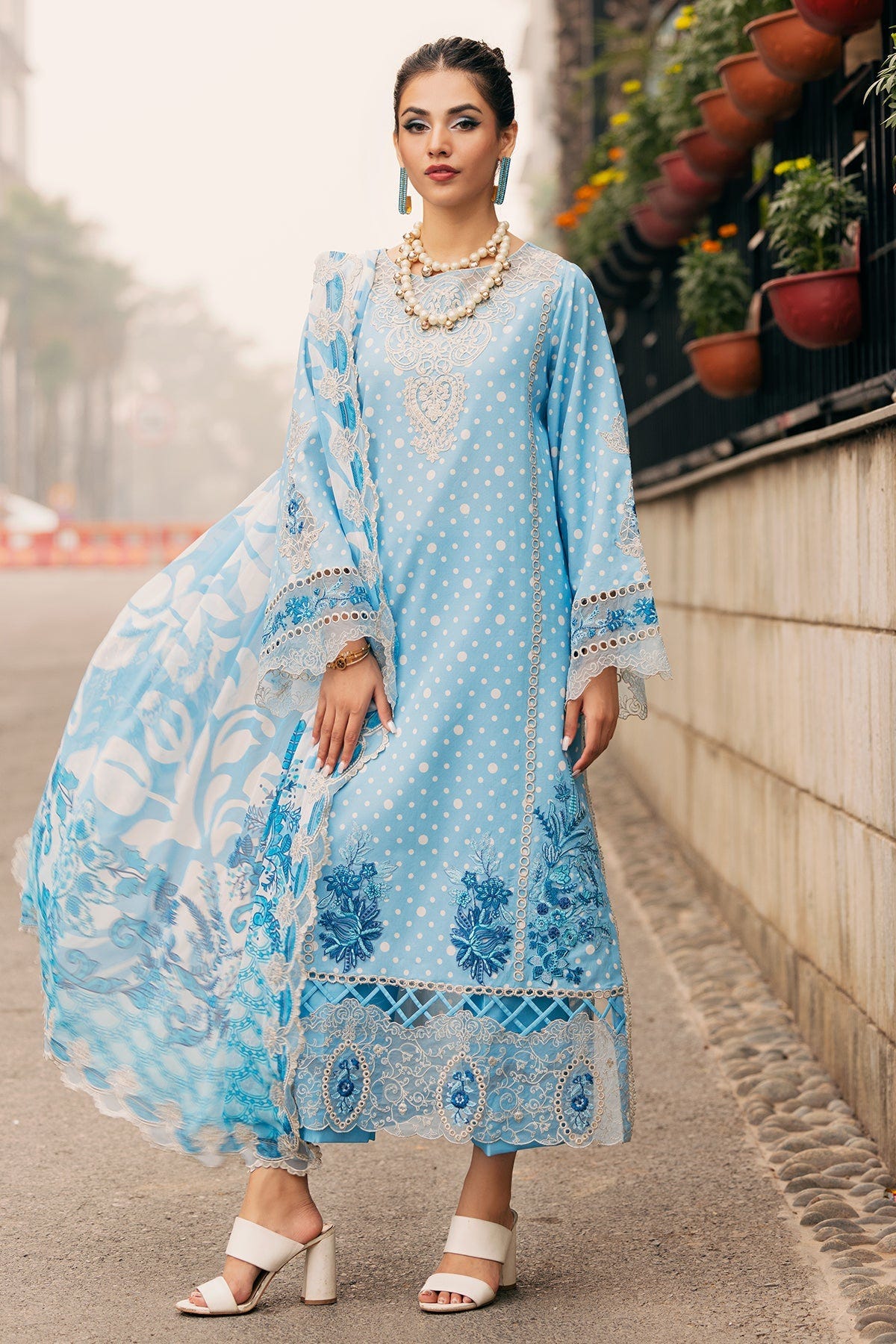 Charizma | Swiss Miss Voil Collection | CSM5-04 -  Charizma Ladies Clothes - Original Designer Dress - House of Maryam