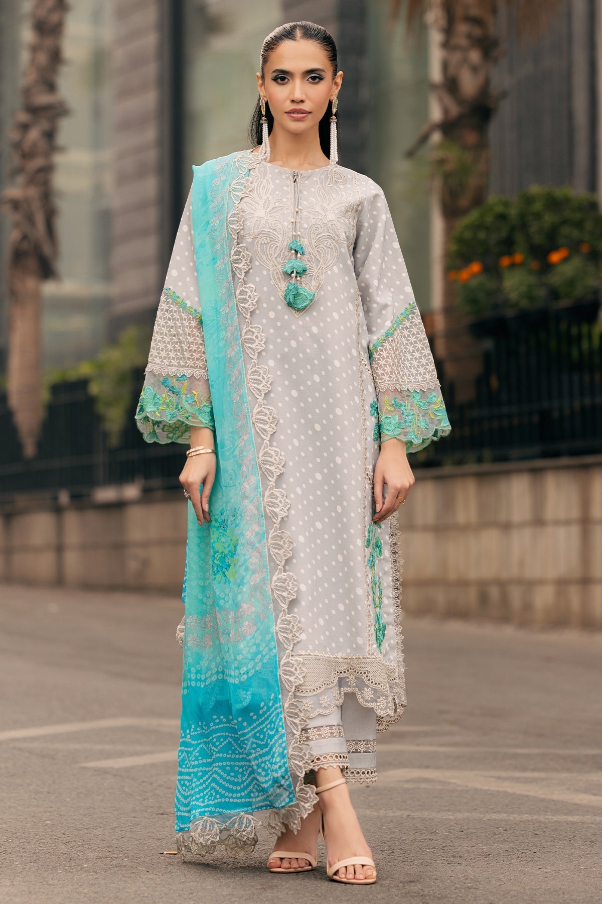 Charizma | Swiss Miss Voil Collection | CSM5-06 -  Charizma Ladies Clothes - Original Designer Dress - House of Maryam