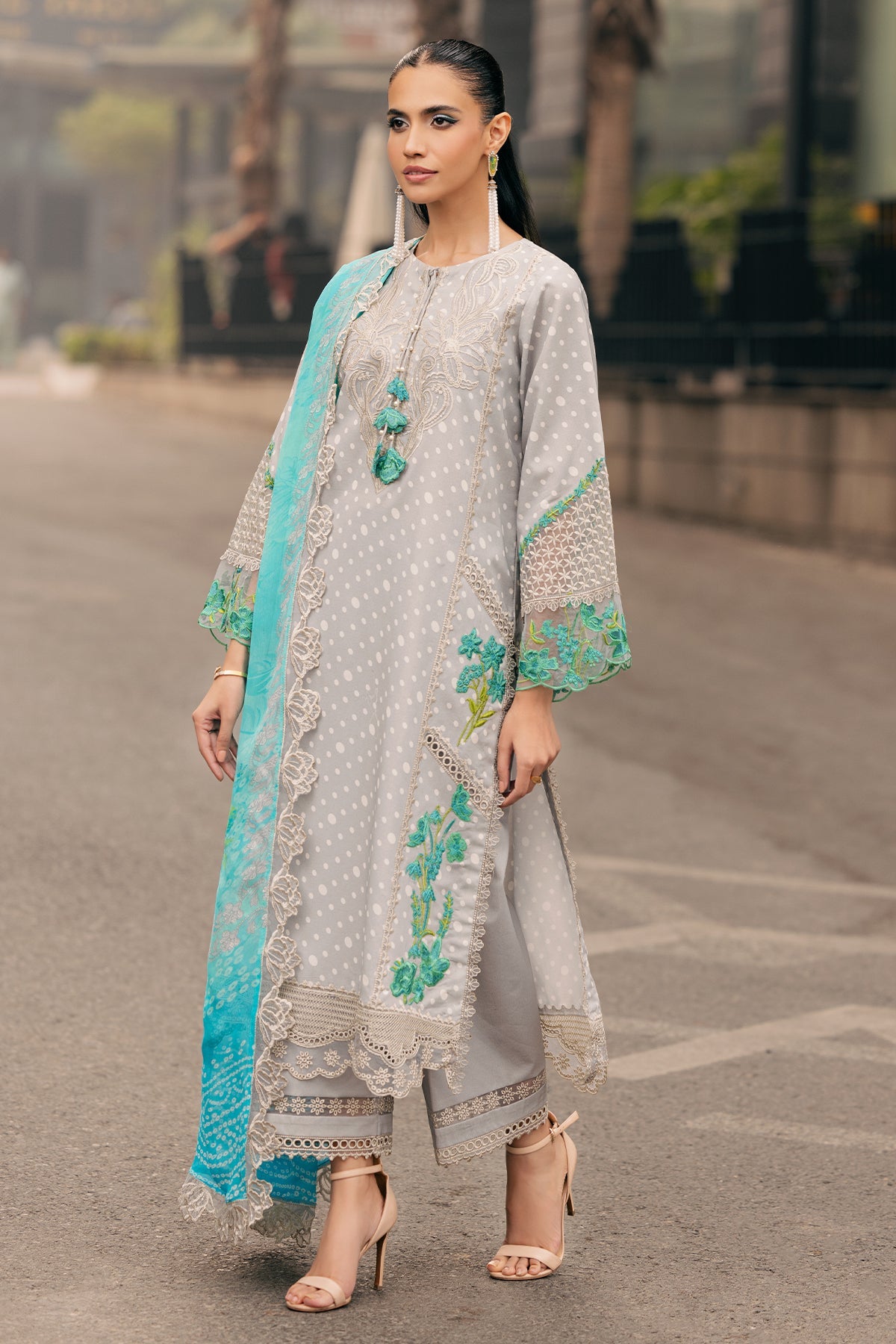 Charizma | Swiss Miss Voil Collection | CSM5-06 -  Charizma Ladies Clothes - Original Designer Dress - House of Maryam