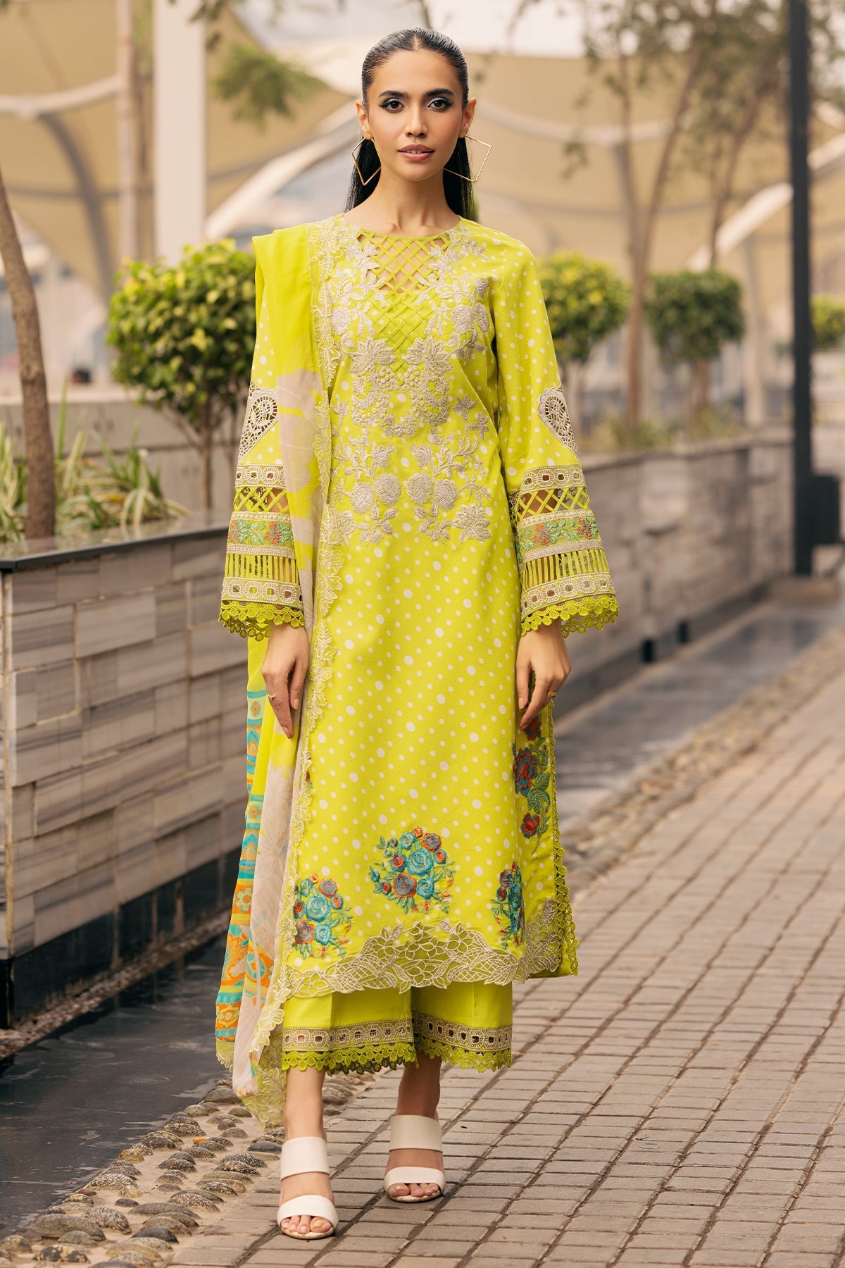 Charizma | Swiss Miss Voil Collection | CSM5-05 -  Charzima Ladies Clothes - Original Designer Dress - House of Maryam