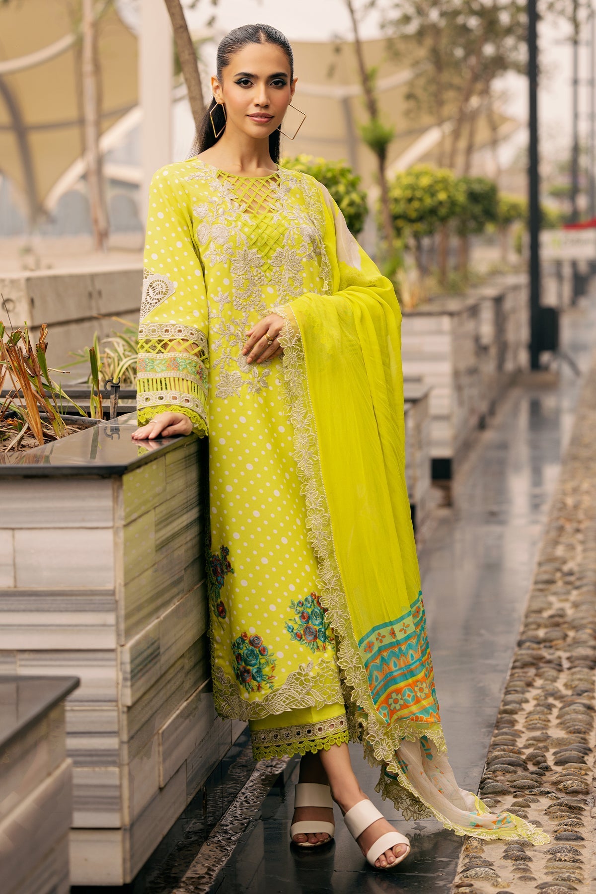 Charizma | Swiss Miss Voil Collection | CSM5-05 -  Charzima Ladies Clothes -  House of Maryam