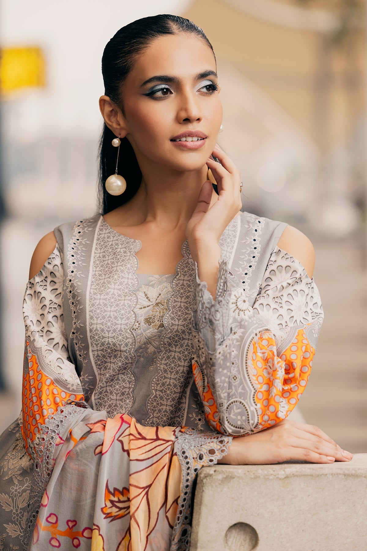 Charizma | Infinity Lawn | 3-PC Unstitched Embroidered Lawn Collection IN6-05-3