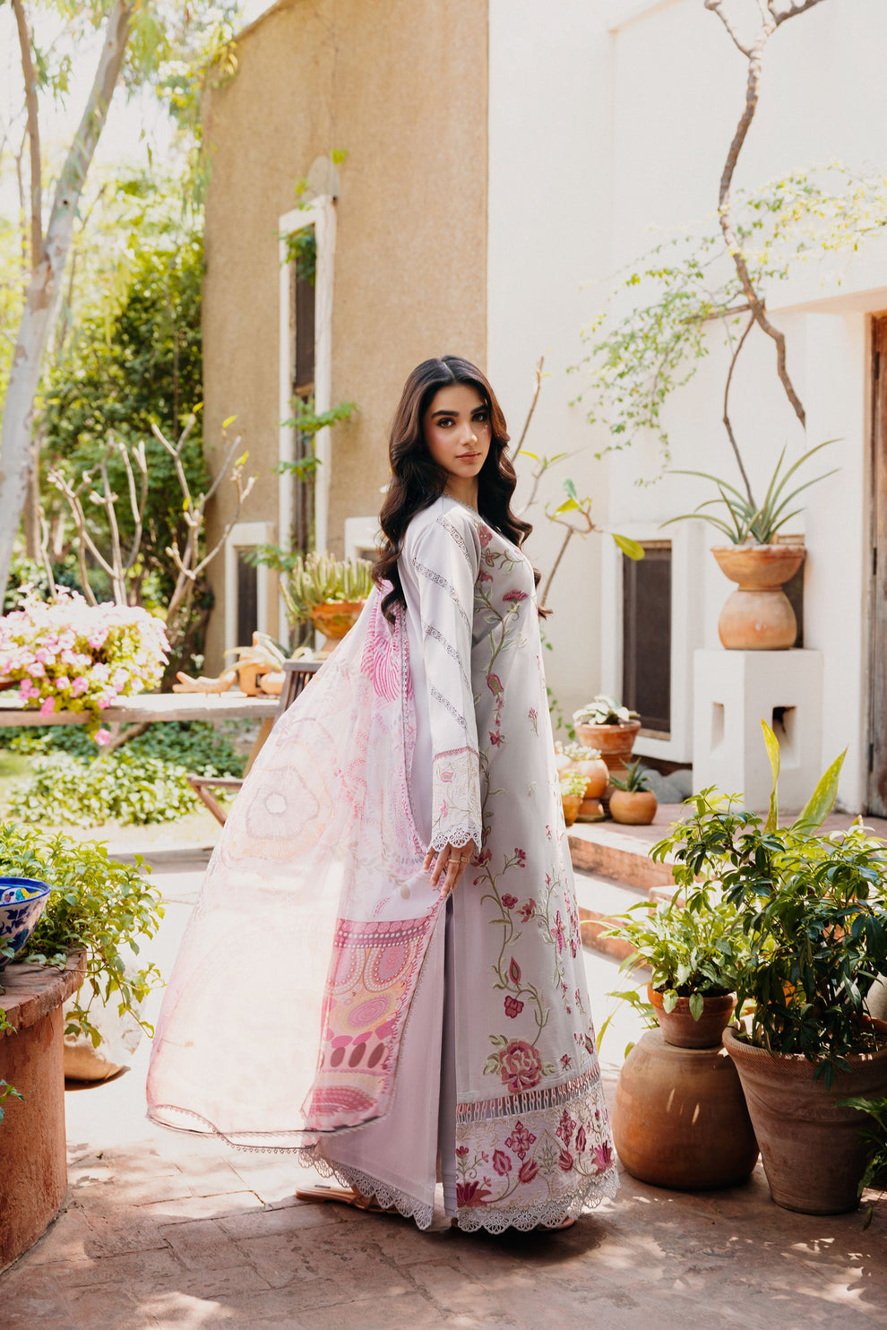 Florent | Festive Luxury Lawn 26 | FZF - 1A, image 2