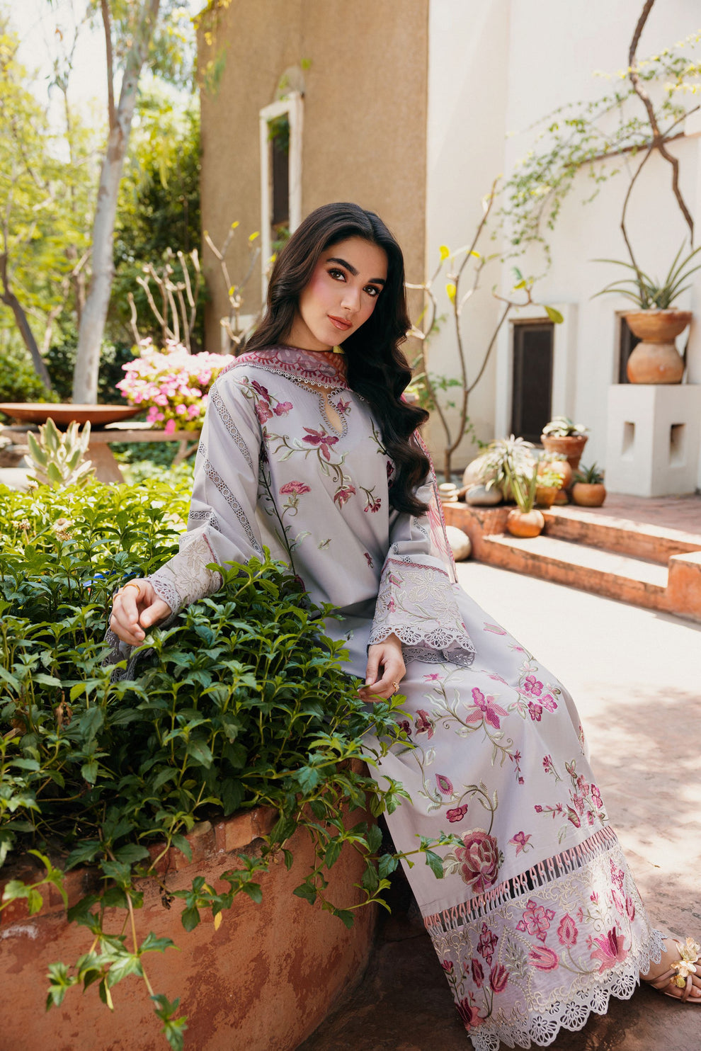 Florent | Festive Luxury Lawn 26 | FZF - 1A, image 4