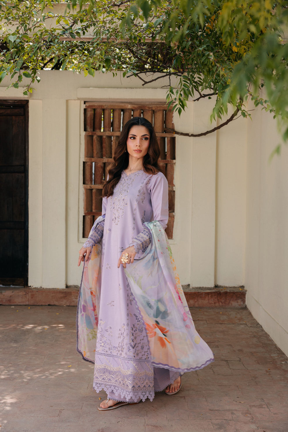 Florent | Festive Luxury Lawn 26 | FZF - 2B-4