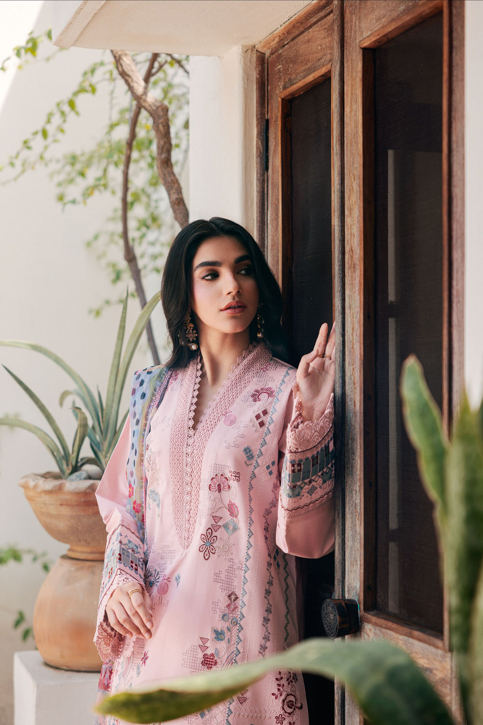 Florent | Festive Luxury Lawn 26 | FZF - 4A, image 4