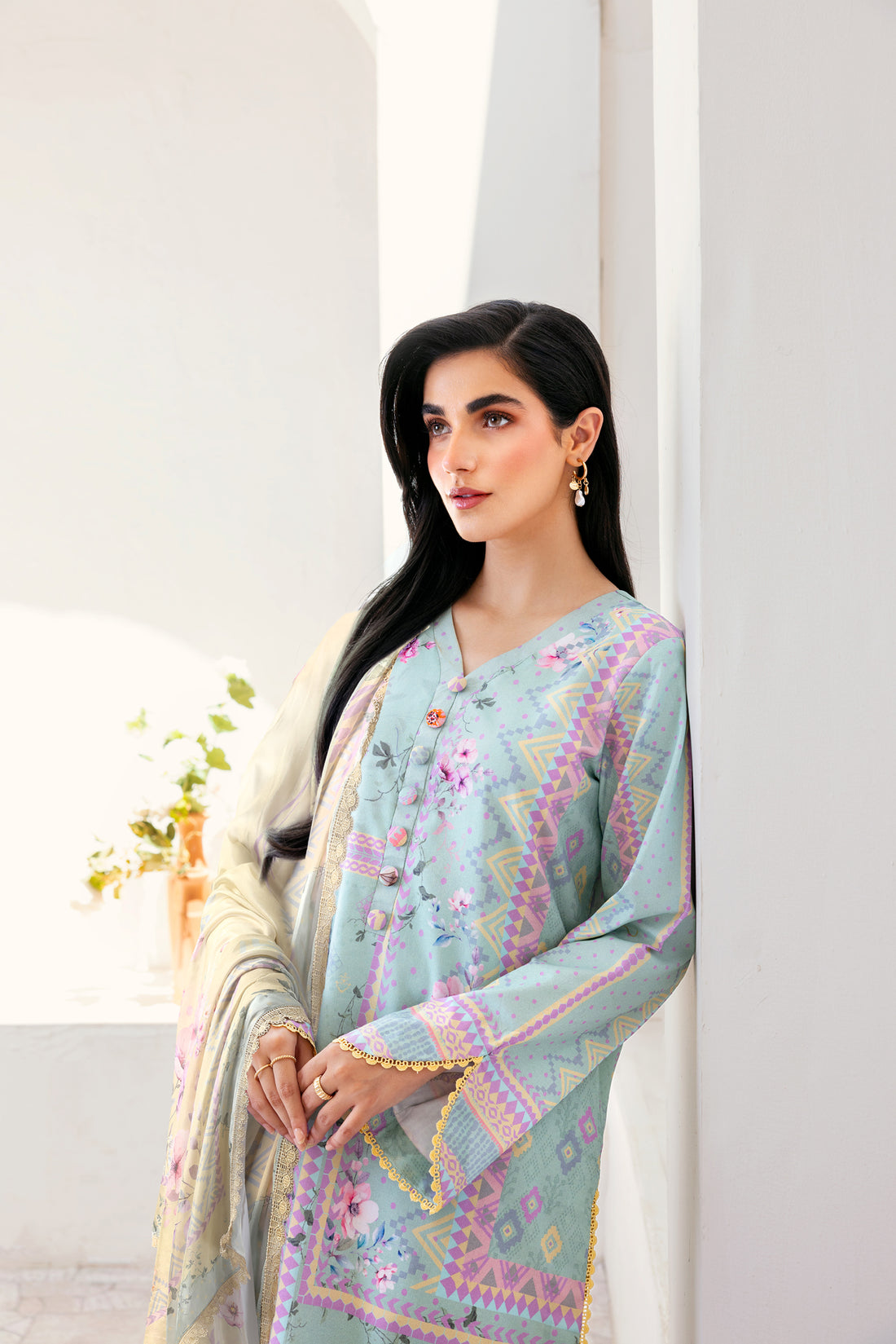 Florent | Luxury Print | FLP - 1A -  Florent Ladies Clothes - Original Designer Dress - House of Maryam