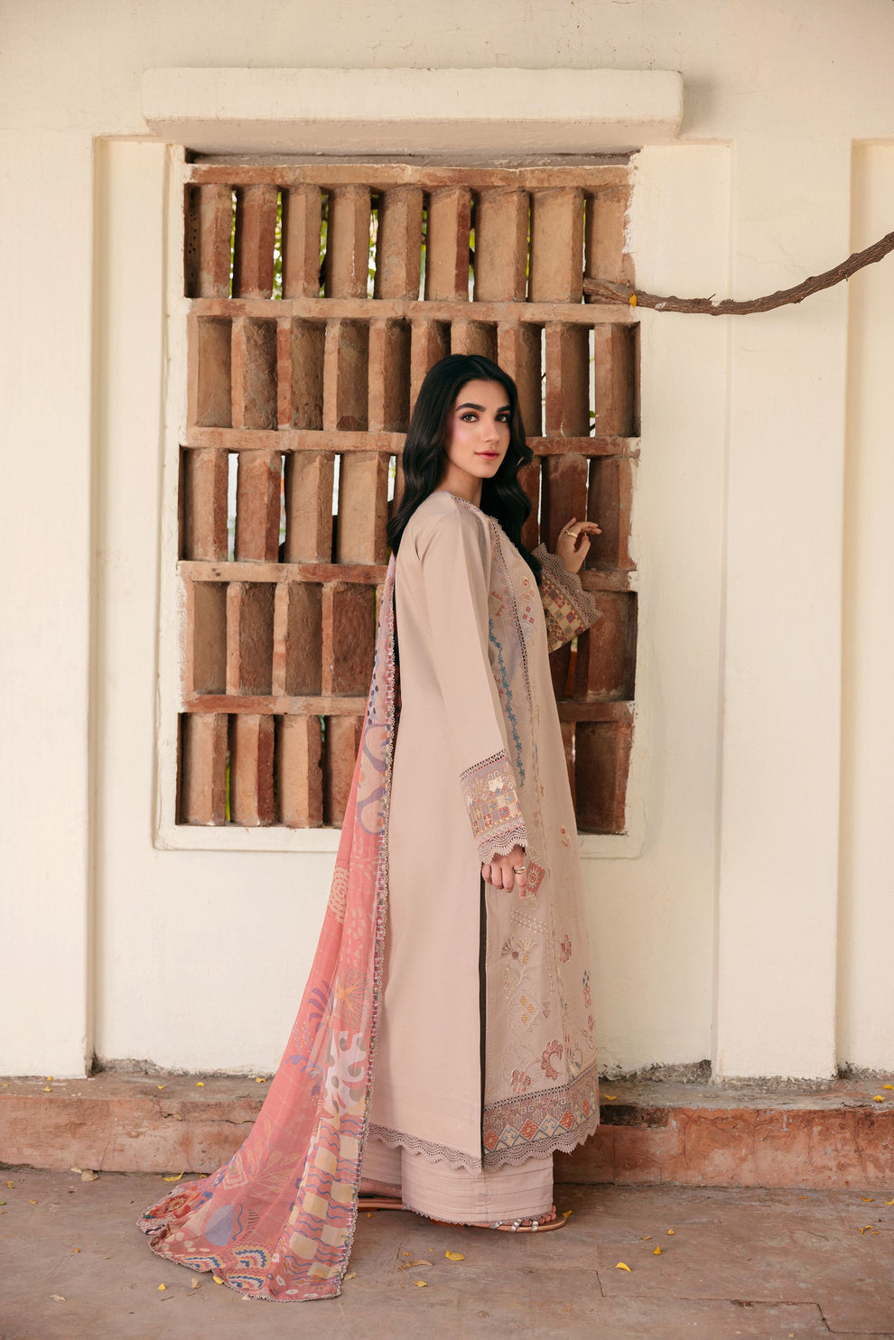 Florent | Festive Luxury Lawn 26 | FZF - 4B, image 2