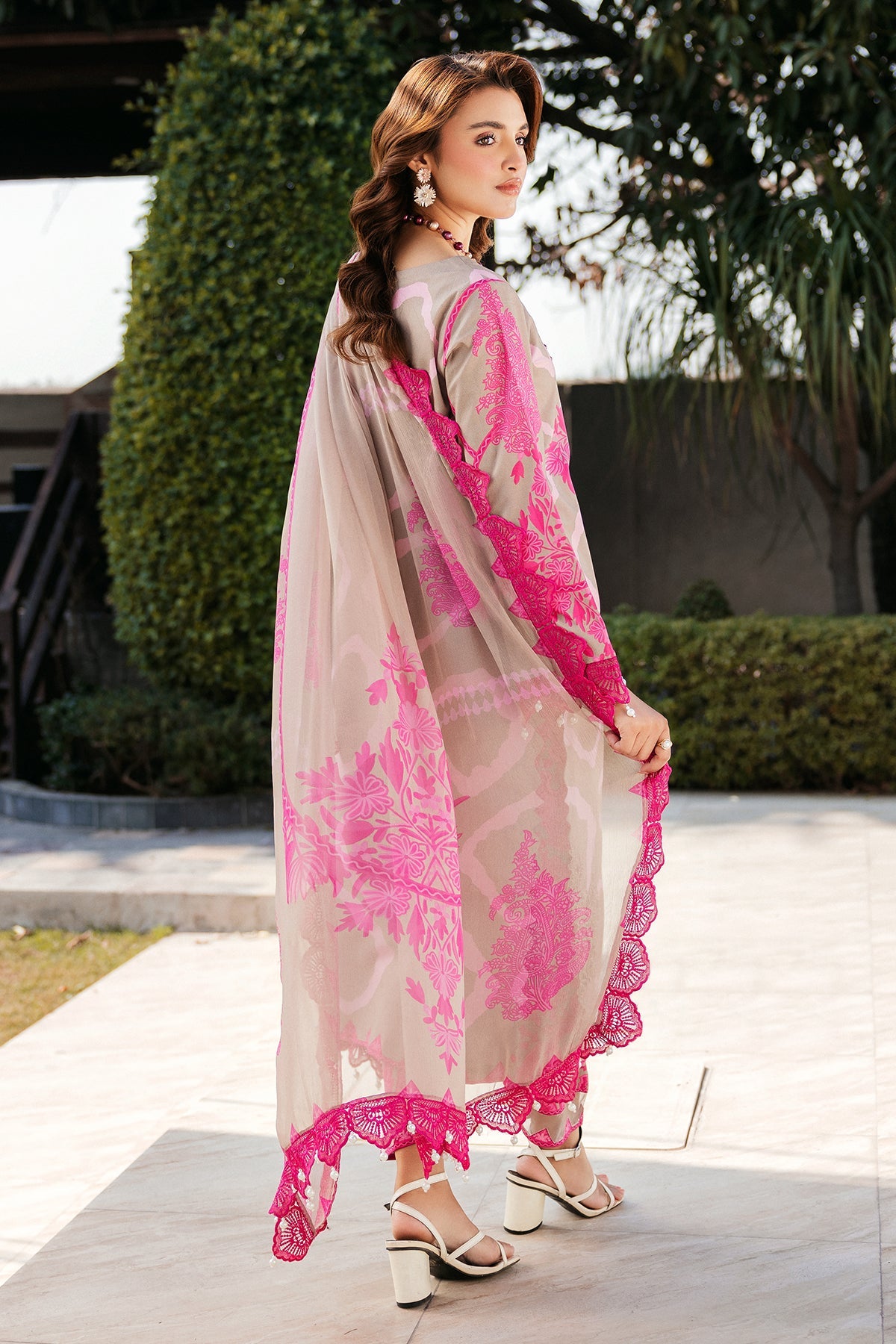 Charizma | Print Melody | SH5-09P -  Charizma Ladies Clothes - Original Designer Dress - House of Maryam