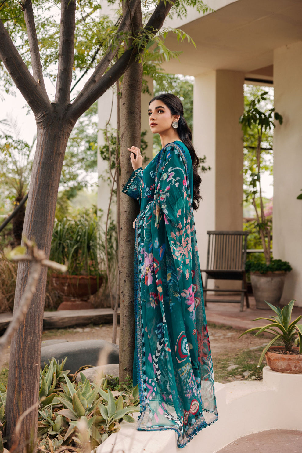 Florent | Festive Luxury Lawn 26 | FZF - 3B, image 2