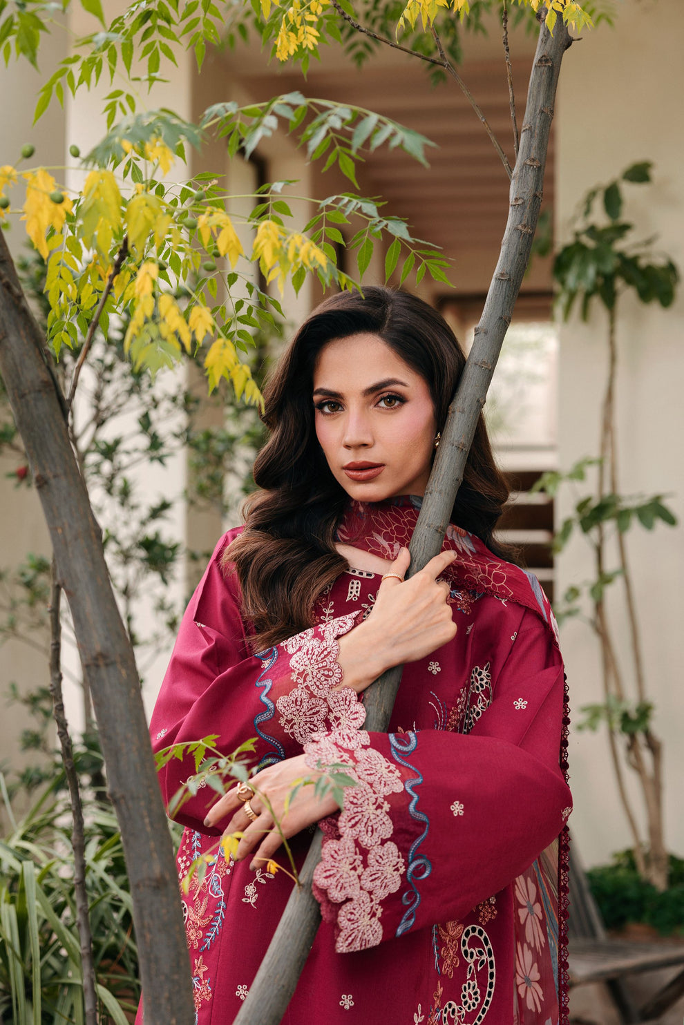 Florent | Festive Luxury Lawn 26 | FZF - 7A, image 3