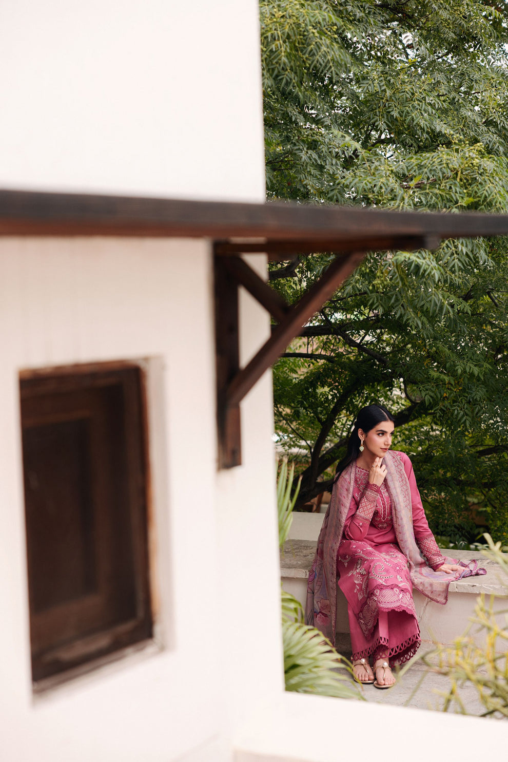 Florent | Festive Luxury Lawn 26 | FZF - 5B, image 4