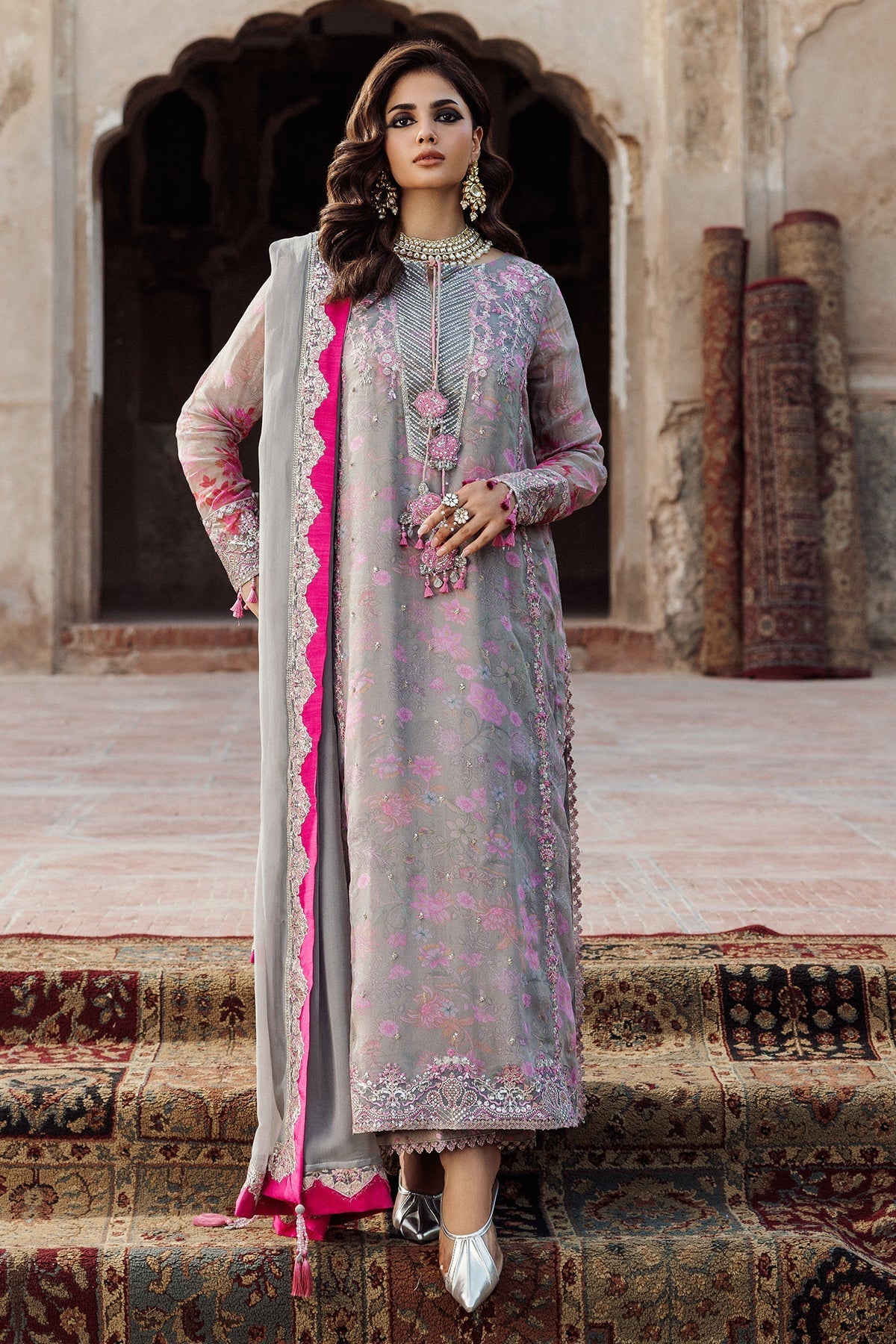 Charizma | Vasal Chiffon | VSL25-34 -  Charizma Ladies Clothes - Original Designer Dress - House of Maryam