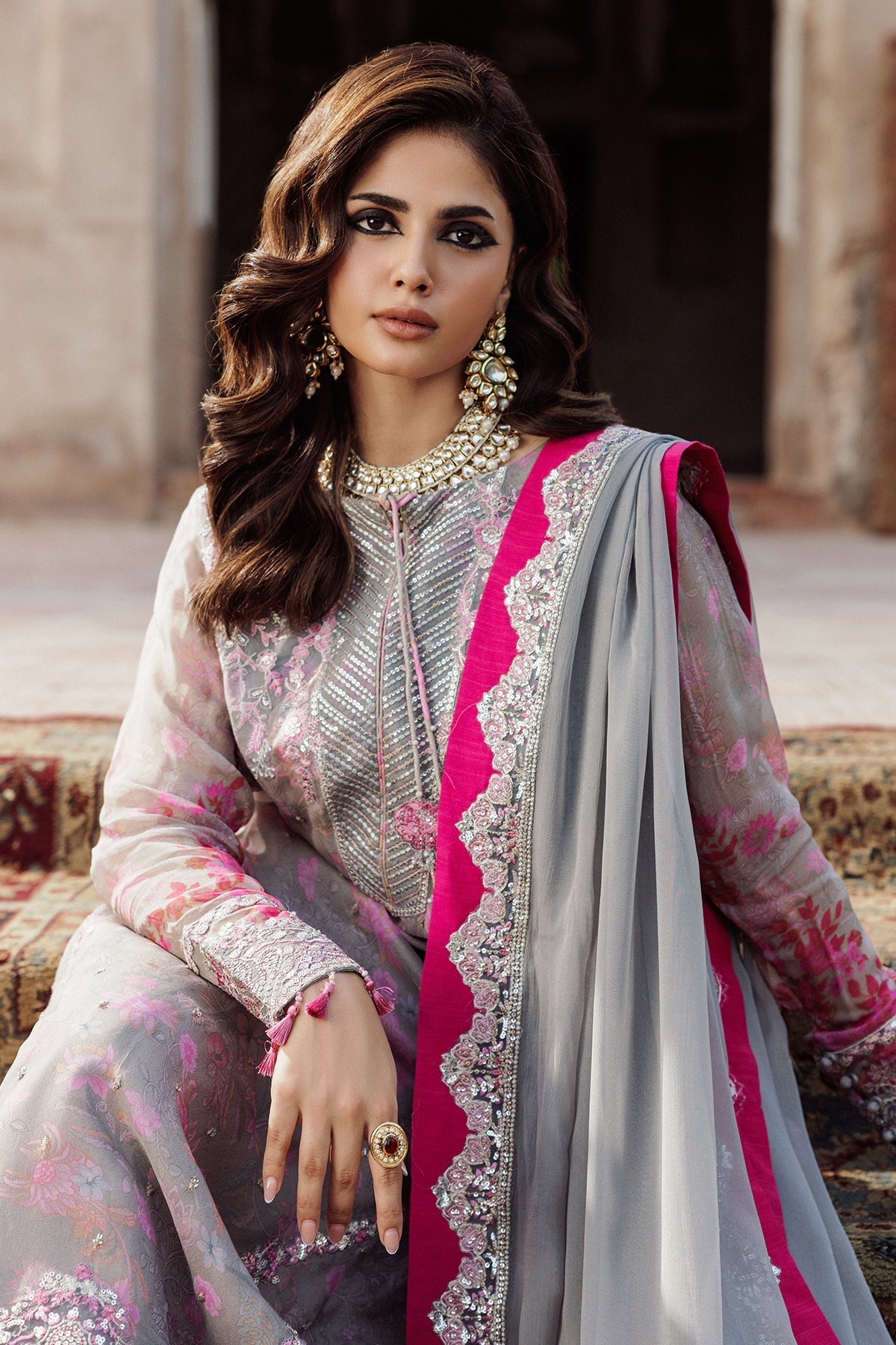 Charizma | Vasal Chiffon | VSL25-34 -  Charizma Ladies Clothes - Original Designer Dress - House of Maryam