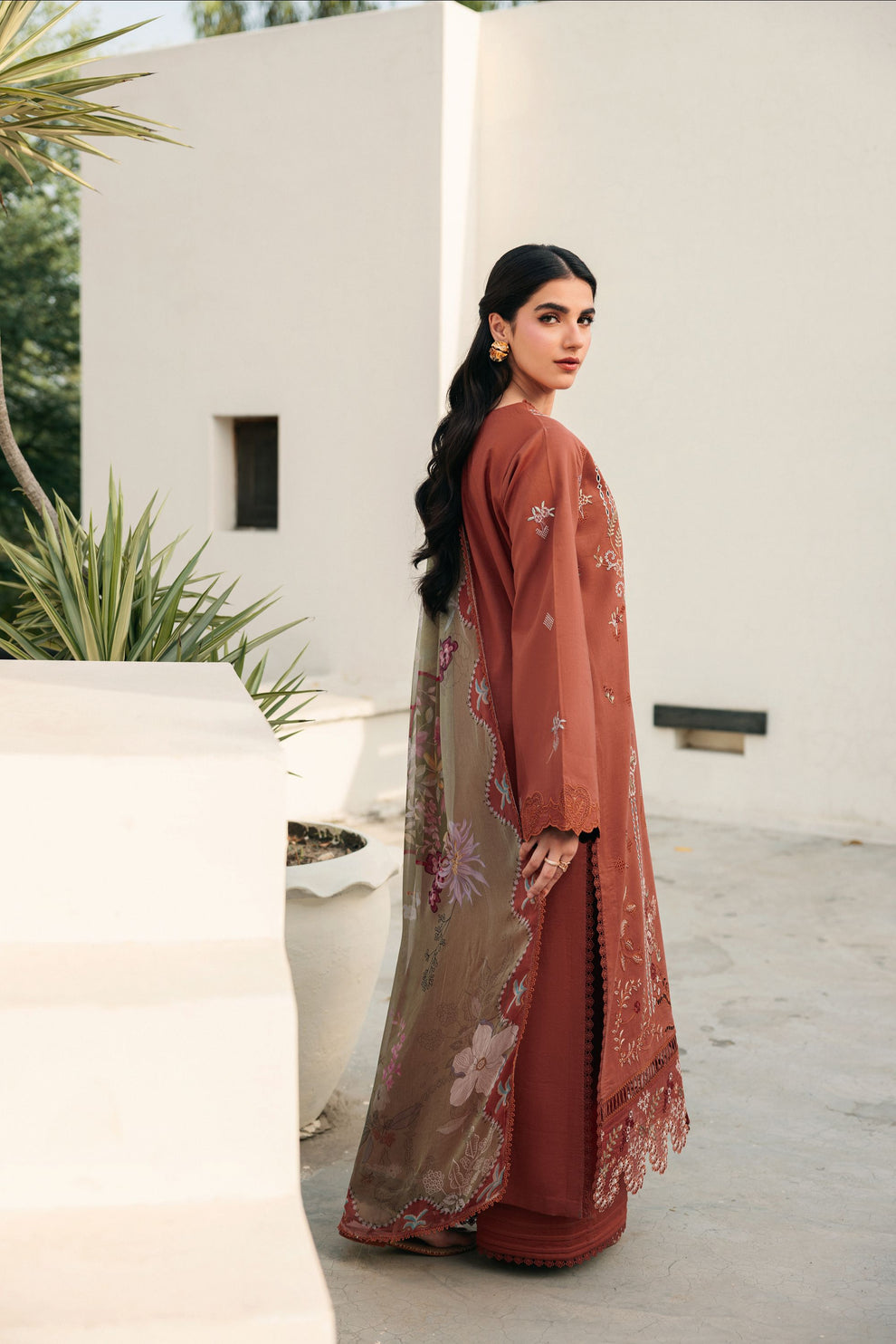 Florent | Festive Luxury Lawn 26 | FZF - 6B, image 2