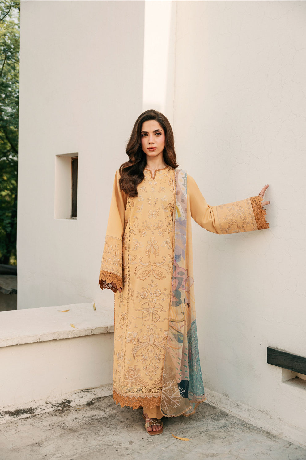 Florent | Festive Luxury Lawn 26 | FZF - 8B-1