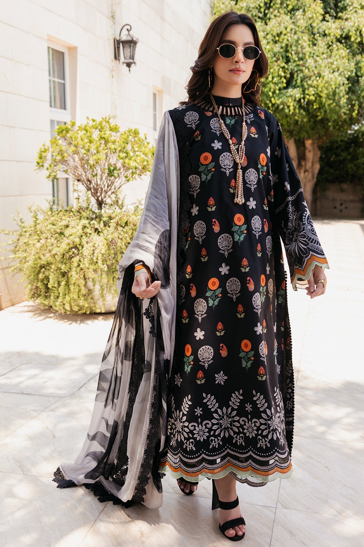 Charizma | C Prints Vol 6 | CP4-53 -  Charizma Casuals - Original Designer Dress - House of Maryam