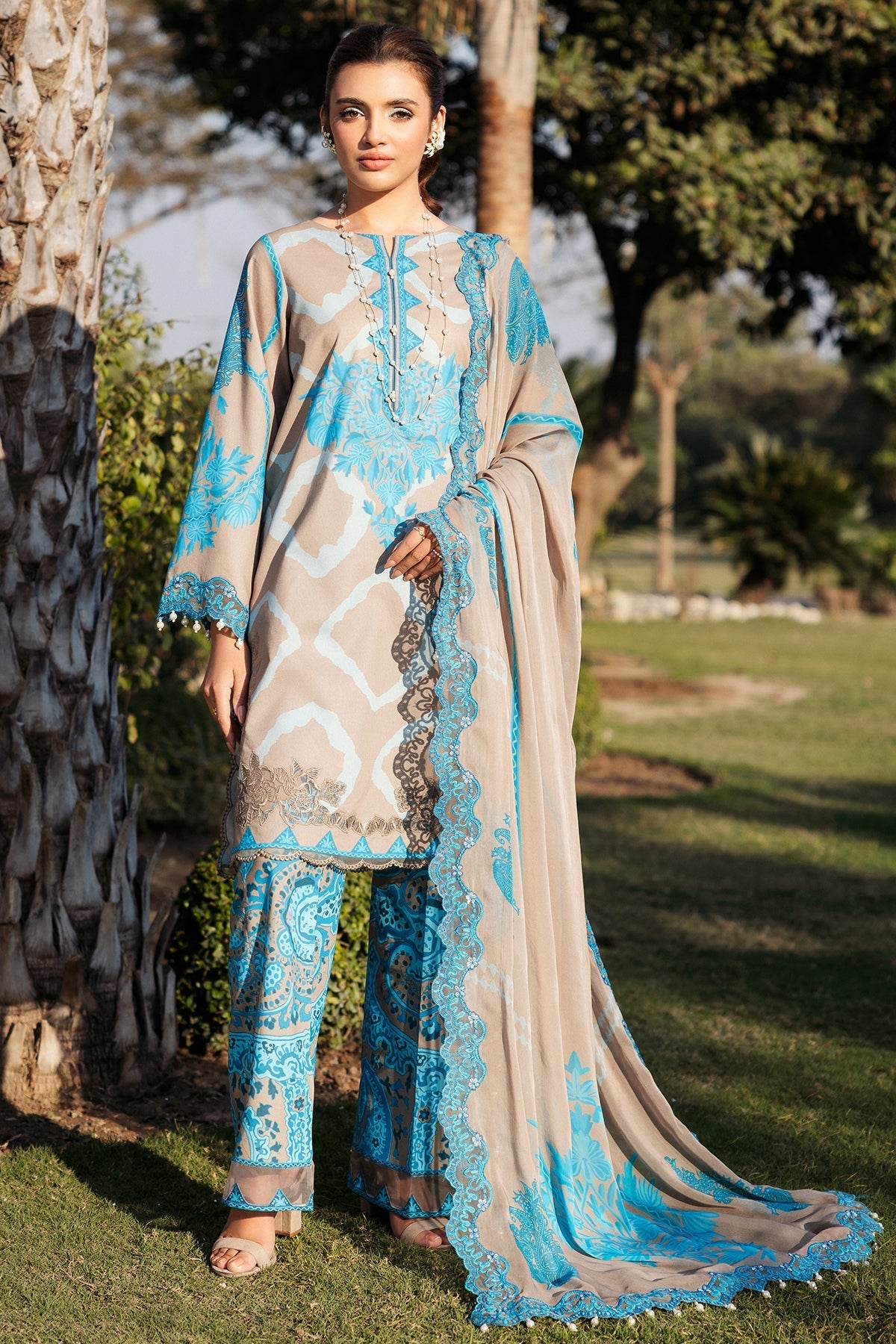 Charizma | Print Melody | SH5-12P -  Charizma Ladies Clothes - Original Designer Dress - House of Maryam