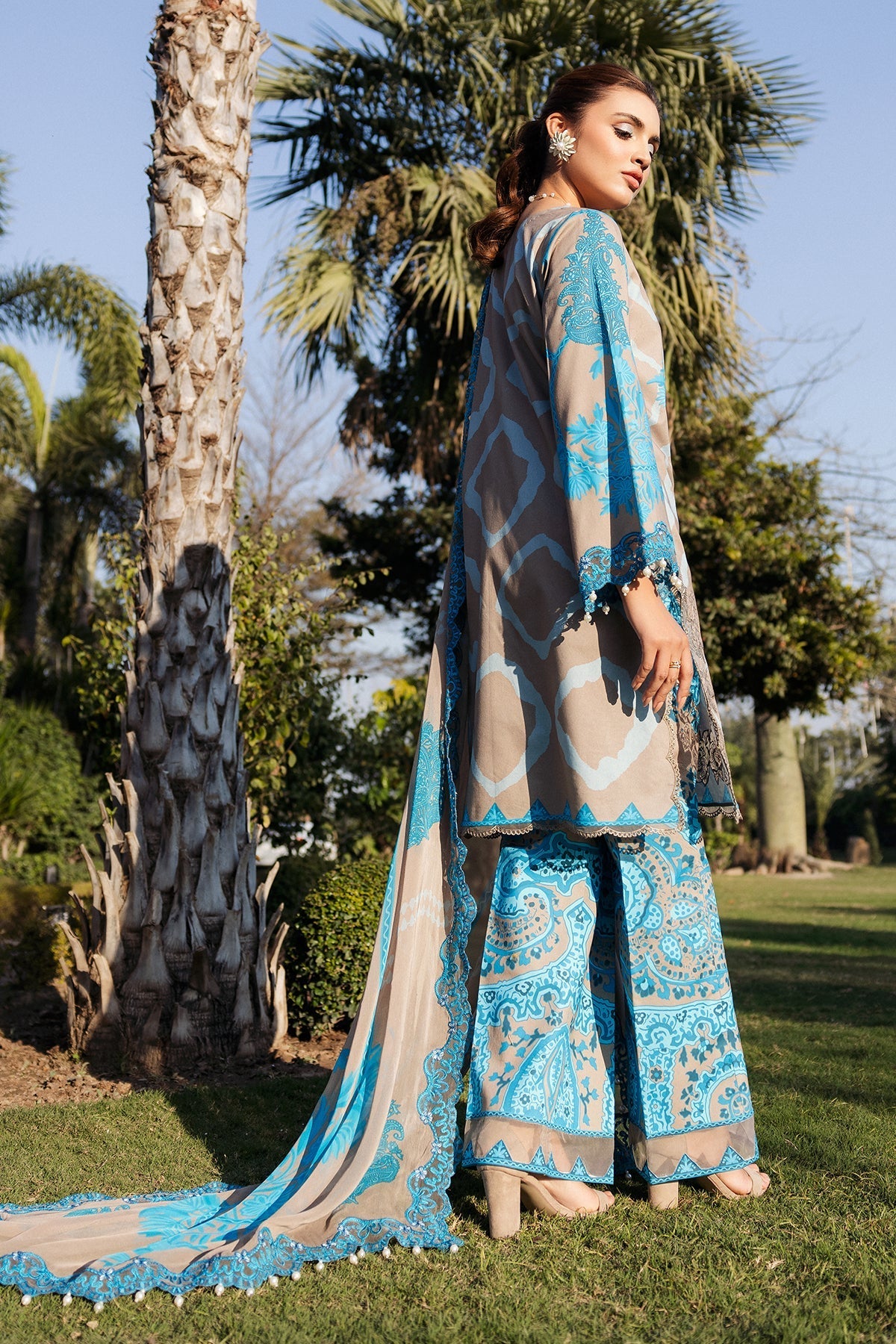 Charizma | Print Melody | SH5-12P -  Charizma Ladies Clothes - Original Designer Dress - House of Maryam