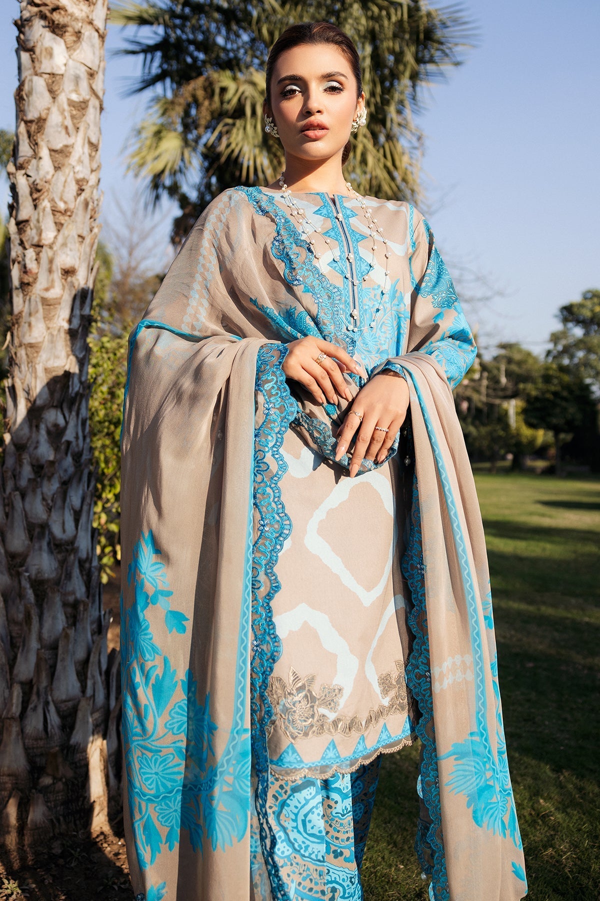 Charizma | Print Melody | SH5-12P -  Charizma Ladies Clothes - Original Designer Dress - House of Maryam