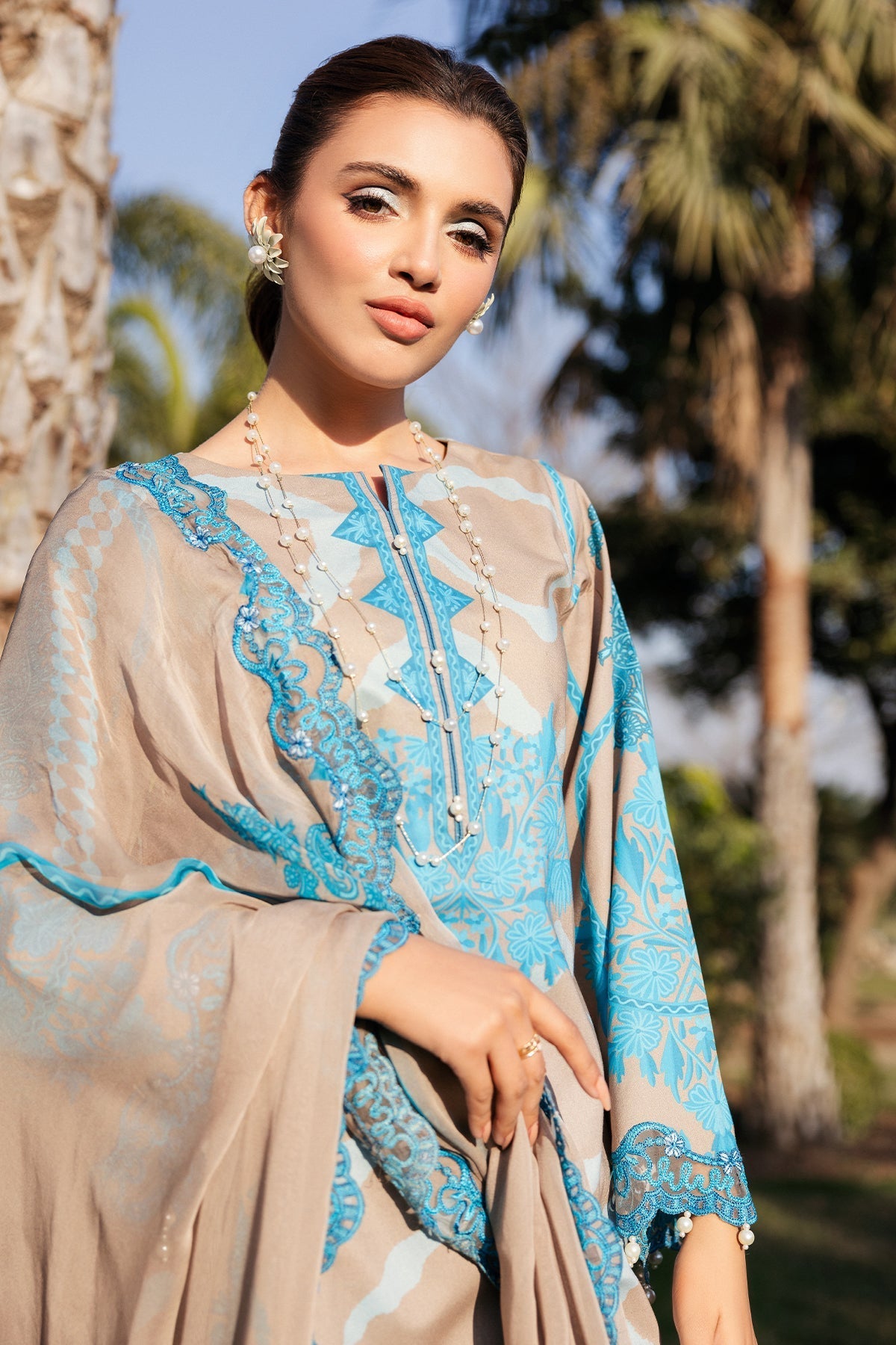 Charizma | Print Melody | SH5-12P -  Charizma Ladies Clothes - Original Designer Dress - House of Maryam