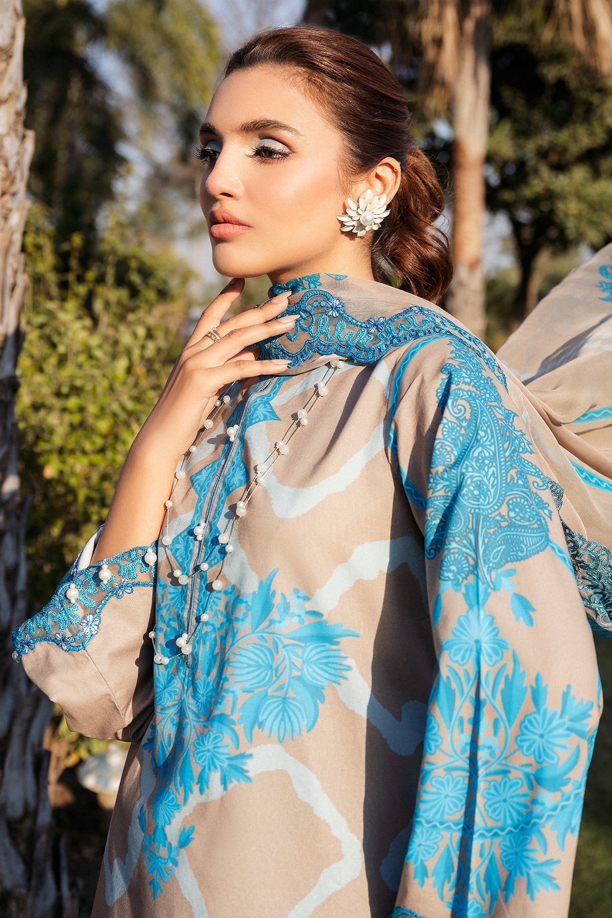 Charizma | Print Melody | SH5-12P -  Charizma Ladies Clothes - Original Designer Dress - House of Maryam