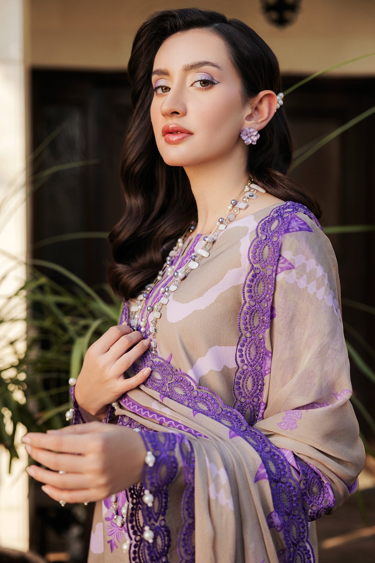 Charizma | Print Melody | SH5-11P -  Charizma Ladies Clothes - Original Designer Dress - House of Maryam