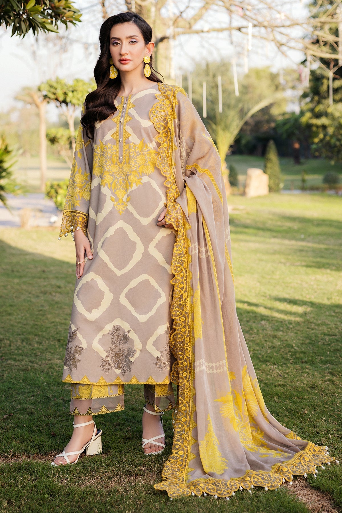 Charizma | Print Melody | SH5-10P -  Charizma Ladies Clothes - Original Designer Dress - House of Maryam