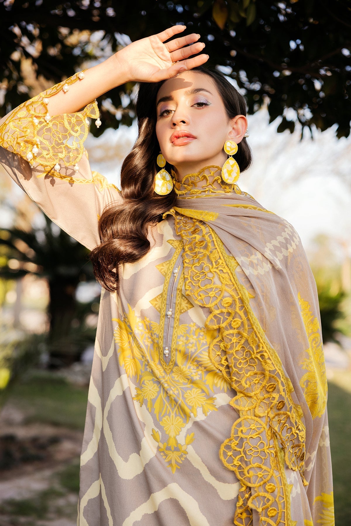 Charizma | Print Melody | SH5-10P -  Charizma Ladies Clothes - Original Designer Dress - House of Maryam