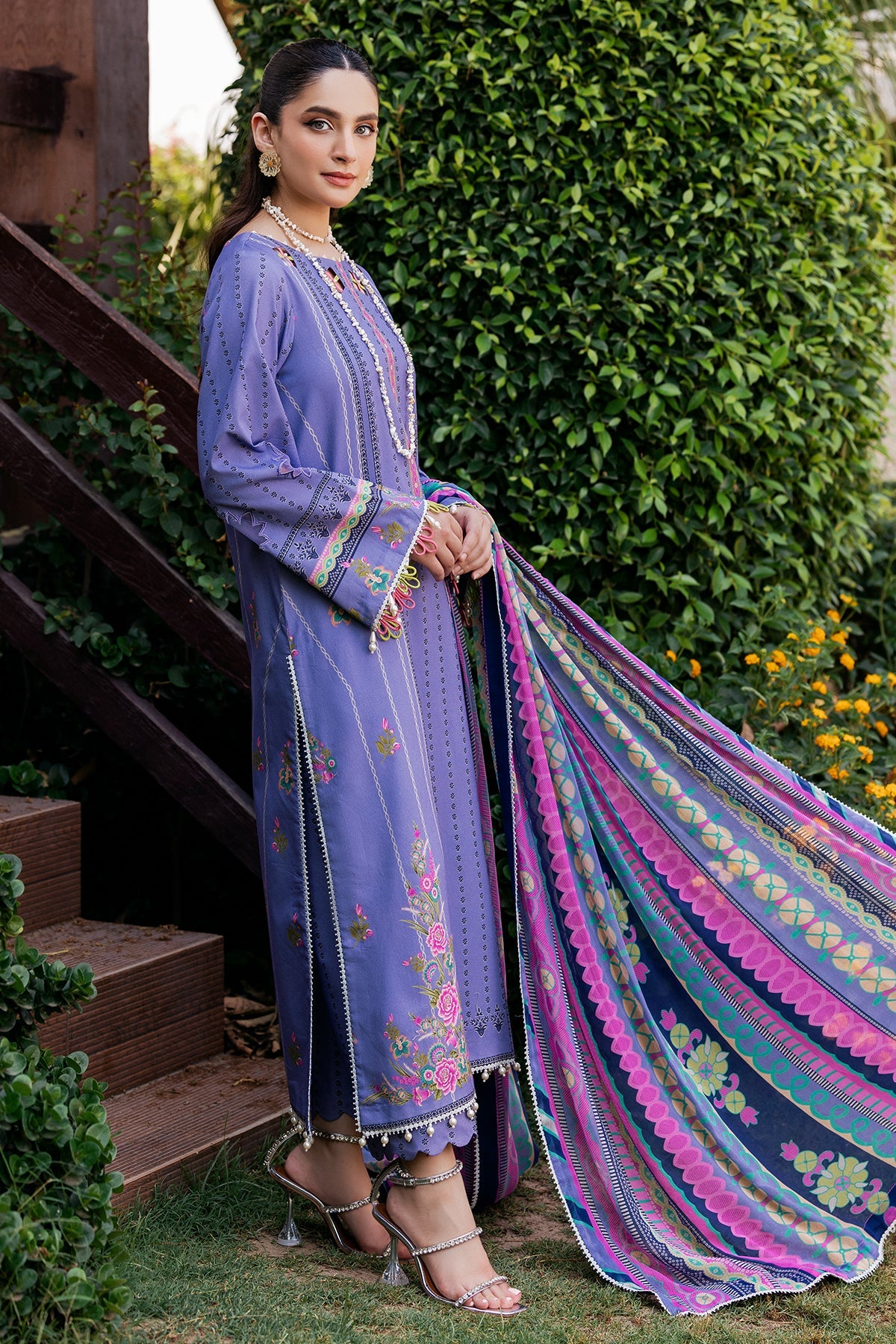 Charizma | C Prints Vol 6 | CP4-57 -  Charizma Casuals - Original Designer Dress - House of Maryam